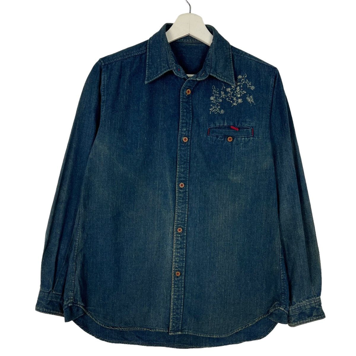 45rpm 🔥 INDIGO BLUE SHIRT JACKET Size US S / EU 44-46 / 1 - 1 Thumbnail