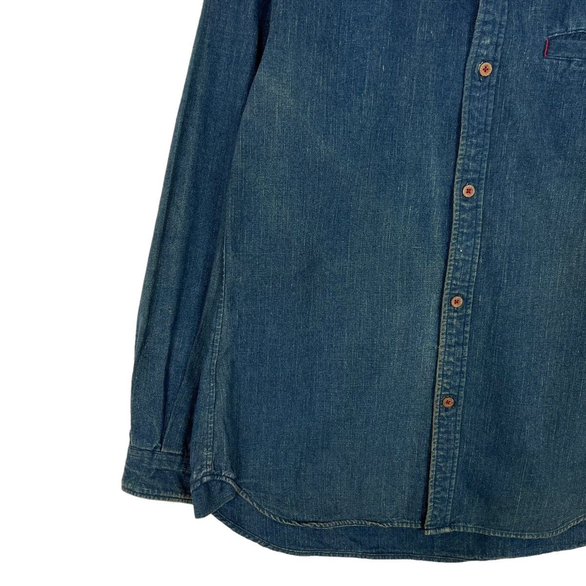 45rpm 🔥 INDIGO BLUE SHIRT JACKET Size US S / EU 44-46 / 1 - 2 Thumbnail