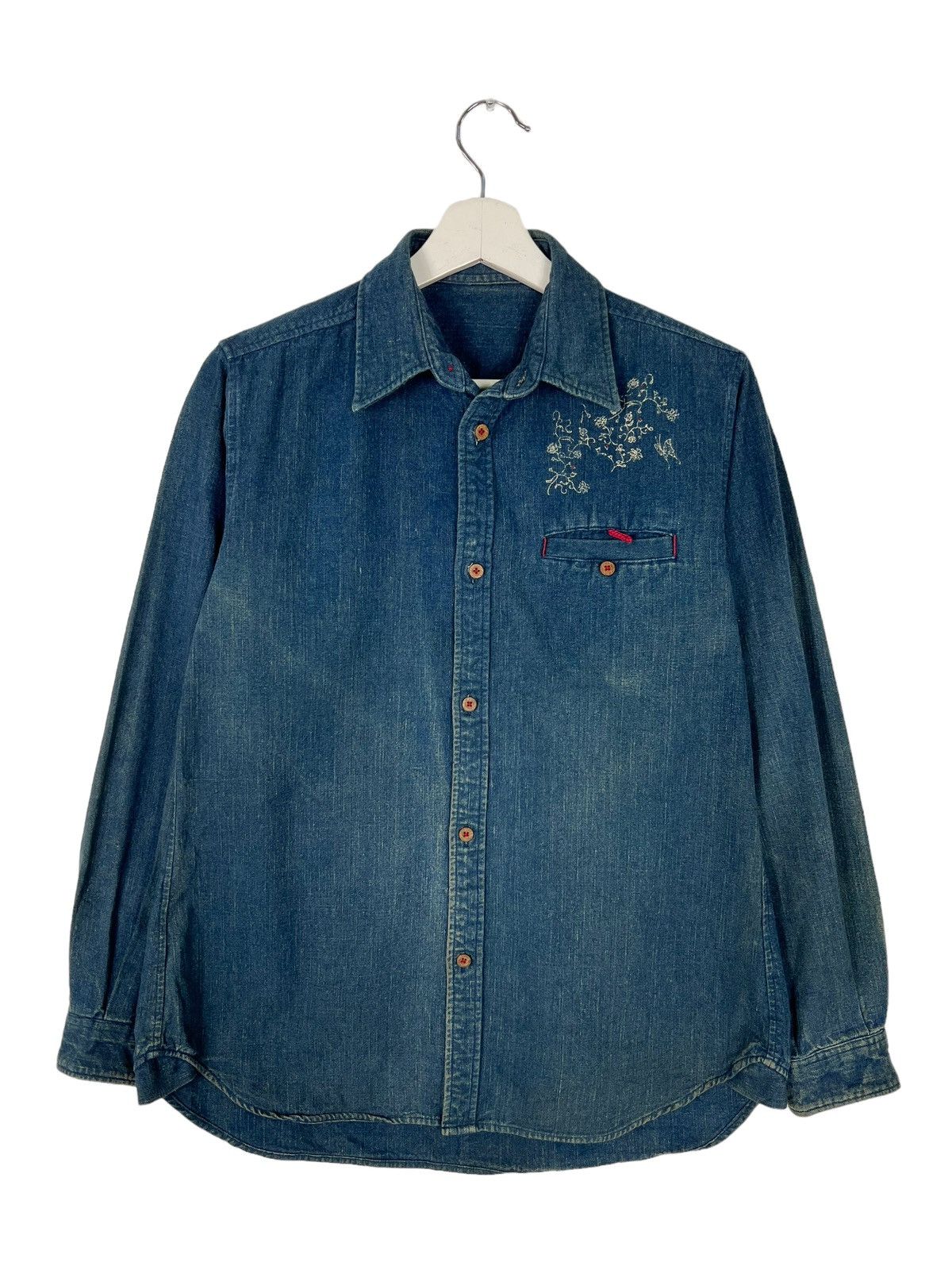 45rpm 🔥 INDIGO BLUE SHIRT JACKET Size US S / EU 44-46 / 1 - 9 Thumbnail