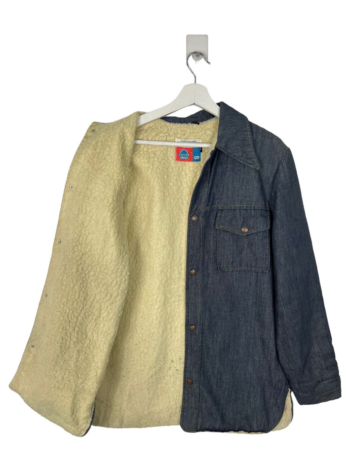 Sears × Vintage VINTAGE 60s SEARS PUT ON SHOP SHEARLING JACKET MADE IN USA Size US M / EU 48-50 / 2 - 6 Thumbnail
