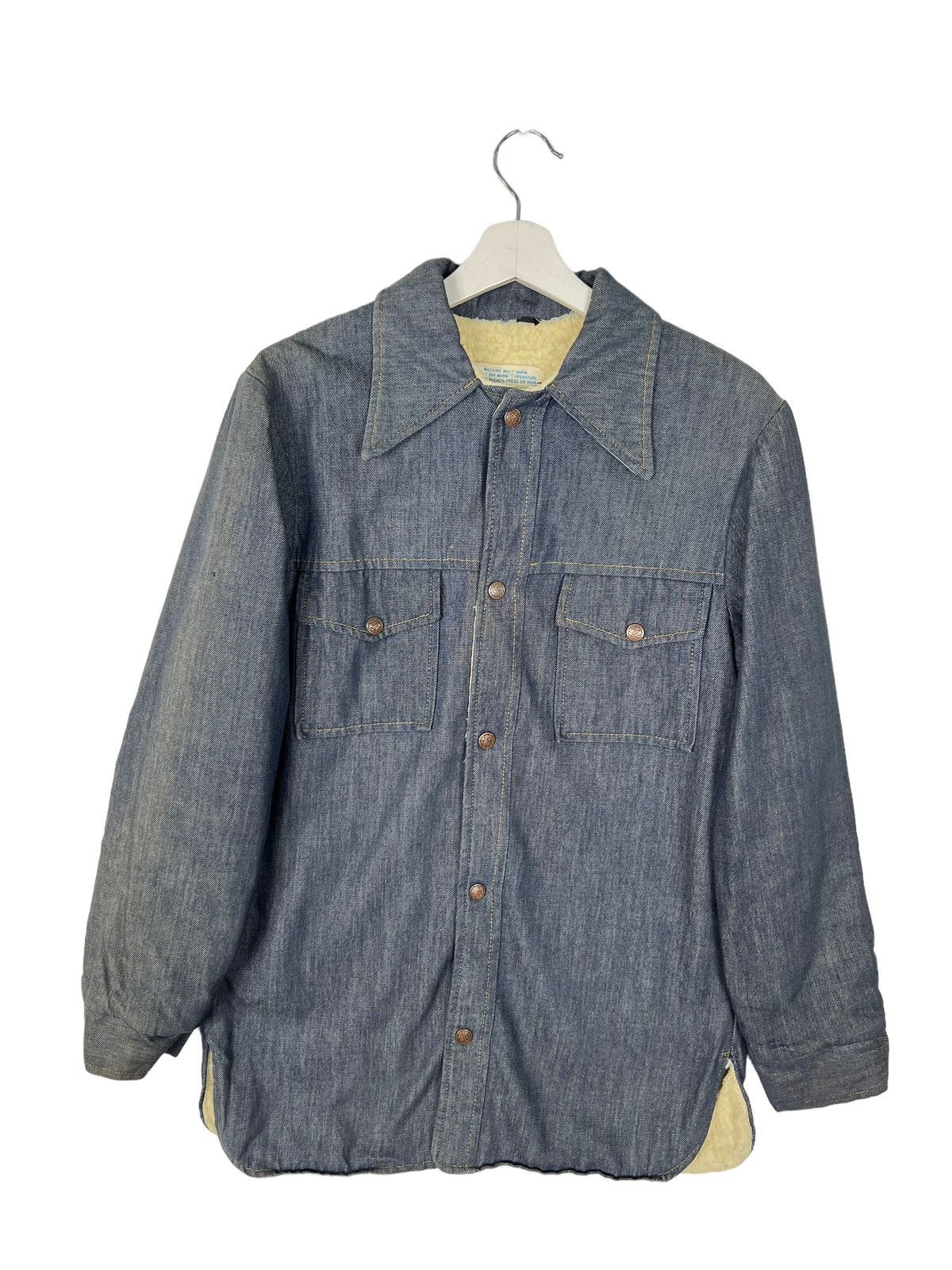 Sears × Vintage VINTAGE 60s SEARS PUT ON SHOP SHEARLING JACKET MADE IN USA Size US M / EU 48-50 / 2 - 5 Thumbnail