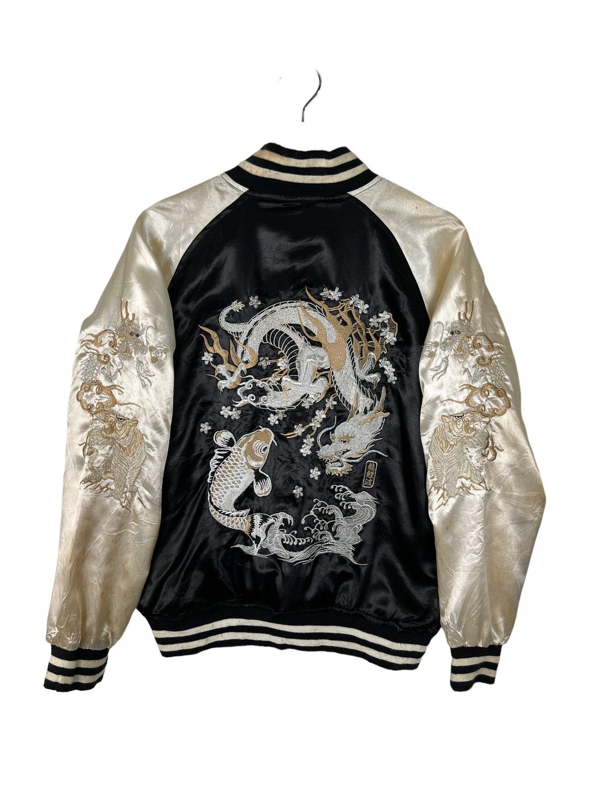 Japanese Brand × Vintage 🔥 VINTAGE JAPANESE TRADITIONAL SUKARJAN DRAGON MOTIVE Size US M / EU 48-50 / 2 - 2 Thumbnail