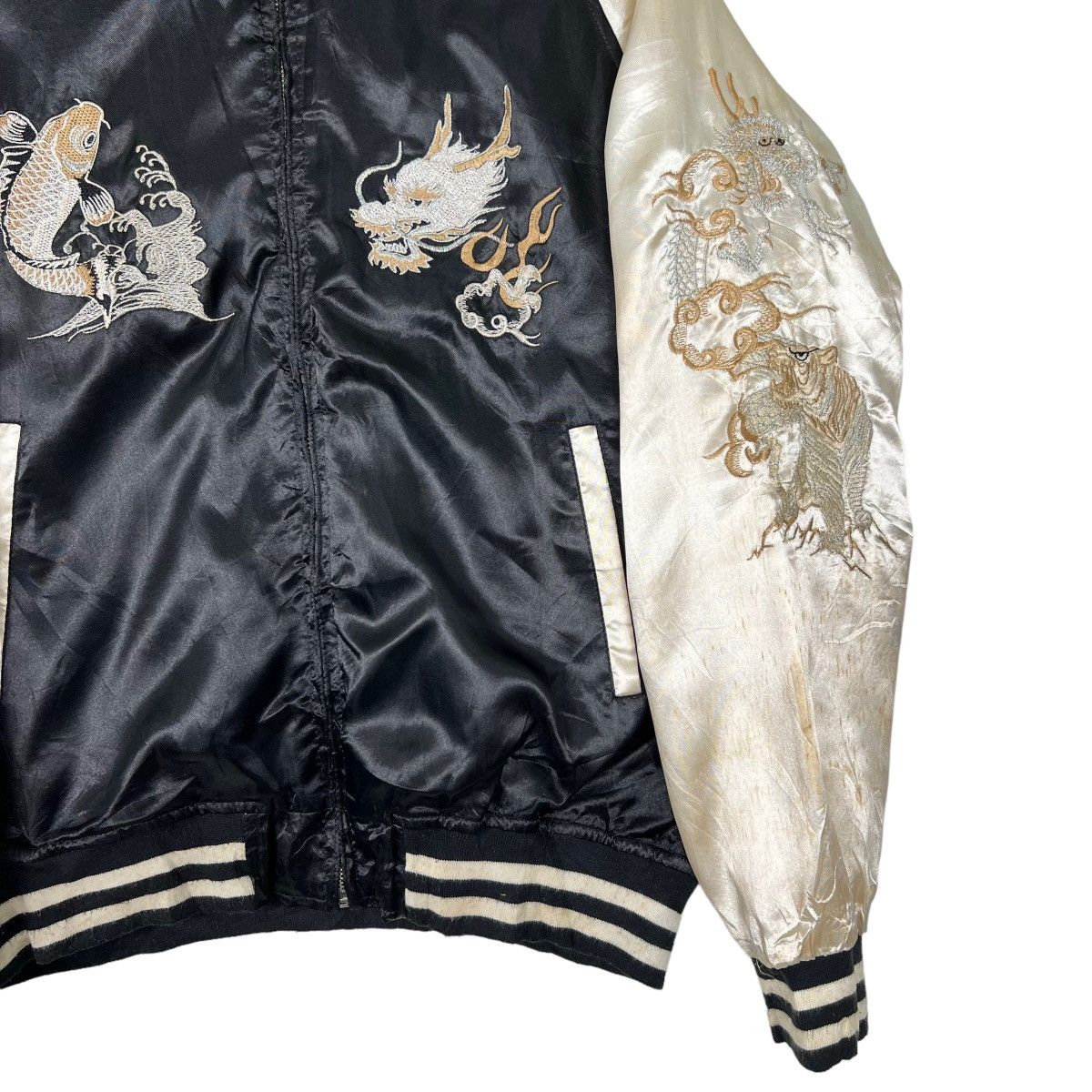 Japanese Brand × Vintage 🔥 VINTAGE JAPANESE TRADITIONAL SUKARJAN DRAGON MOTIVE Size US M / EU 48-50 / 2 - 5 Thumbnail