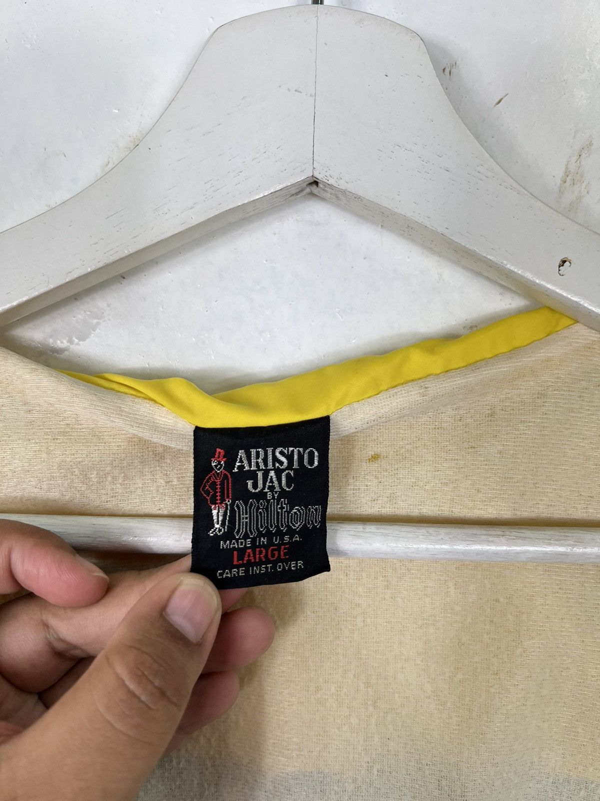 Vintage VINTAGE ARISTO JAC BY HILTON COACH JACKET MADE IN USA Size US L / EU 52-54 / 3 - 10 Thumbnail