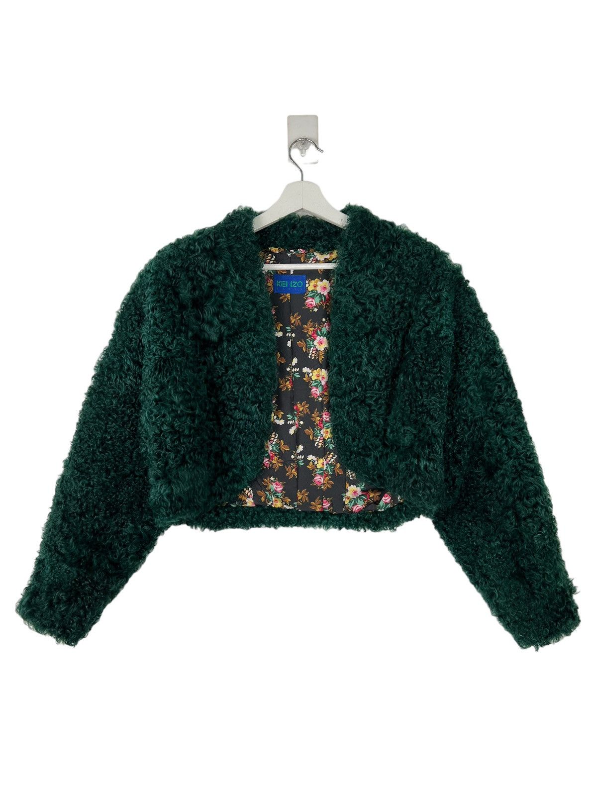 Kenzo 🔥 KENZO PARIS FAUX FUR CROP BOMBER STYLE JACKET Size US M / EU 48-50 / 2 - 1 Thumbnail