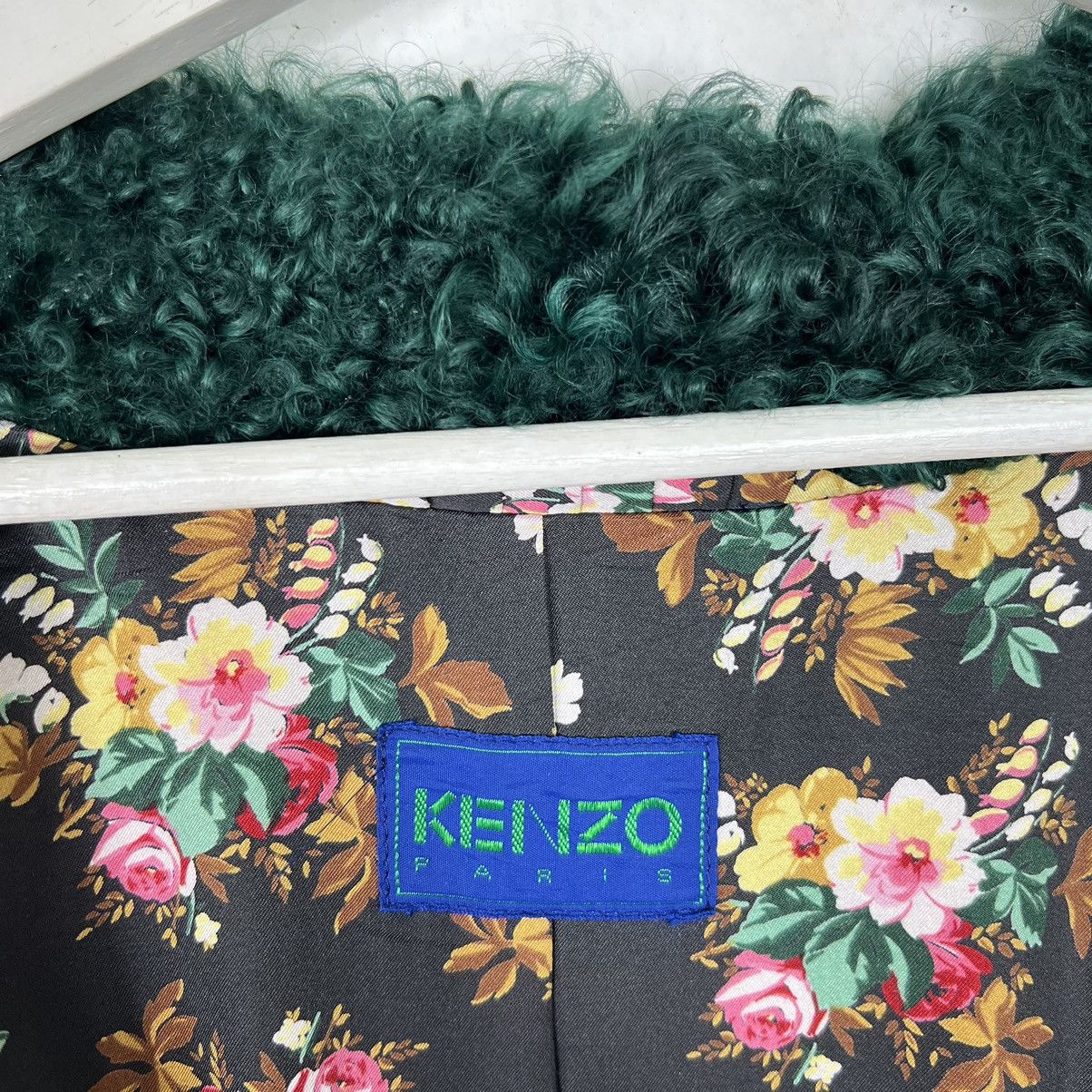 Kenzo 🔥 KENZO PARIS FAUX FUR CROP BOMBER STYLE JACKET Size US M / EU 48-50 / 2 - 10 Thumbnail