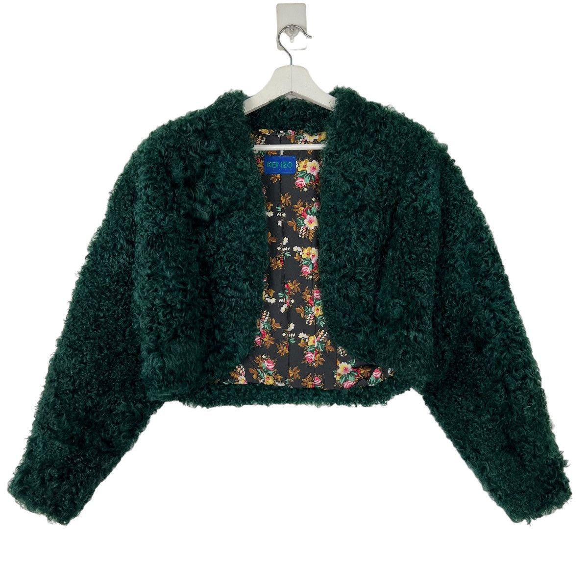 Kenzo 🔥 KENZO PARIS FAUX FUR CROP BOMBER STYLE JACKET Size US M / EU 48-50 / 2 - 2 Thumbnail