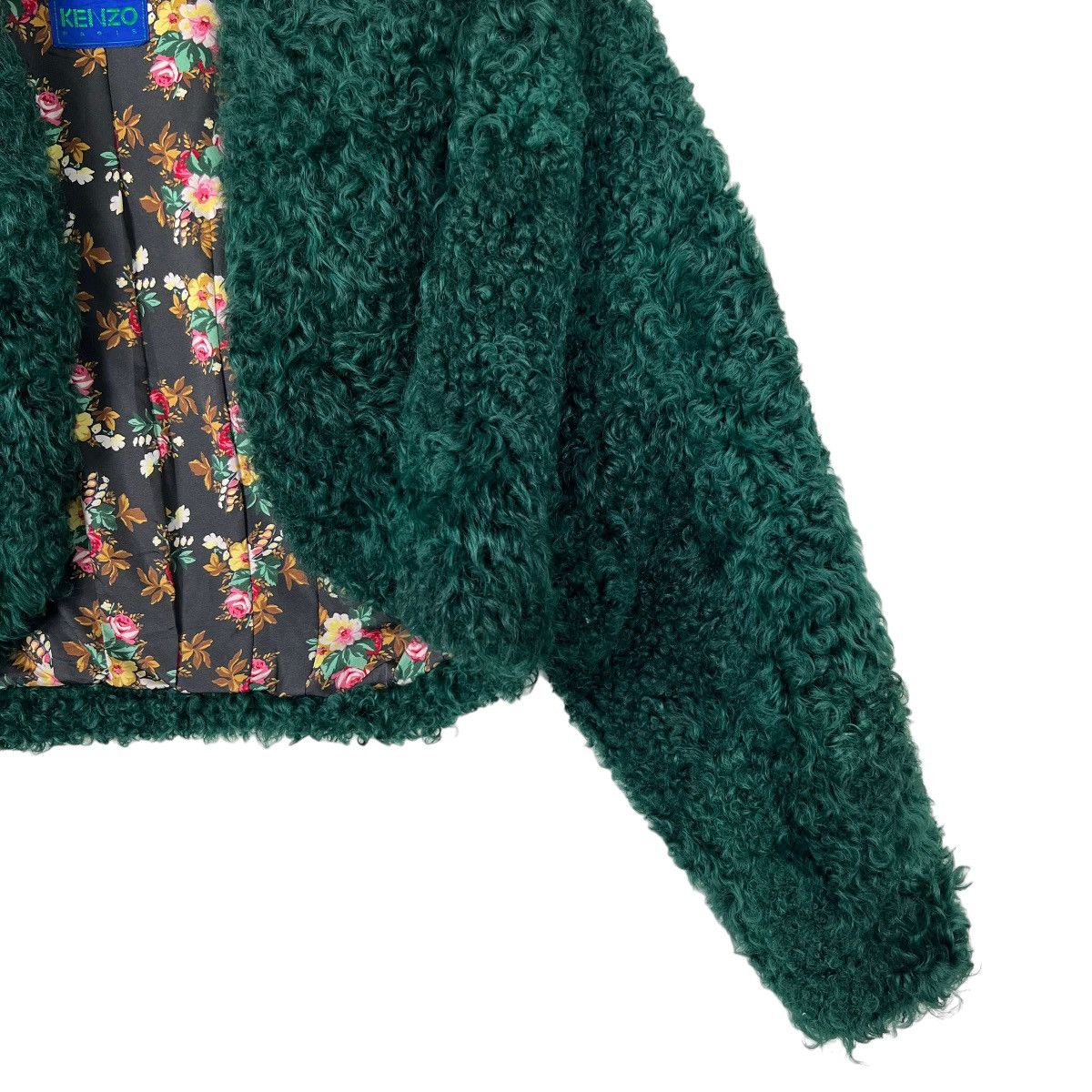 Kenzo 🔥 KENZO PARIS FAUX FUR CROP BOMBER STYLE JACKET Size US M / EU 48-50 / 2 - 5 Thumbnail