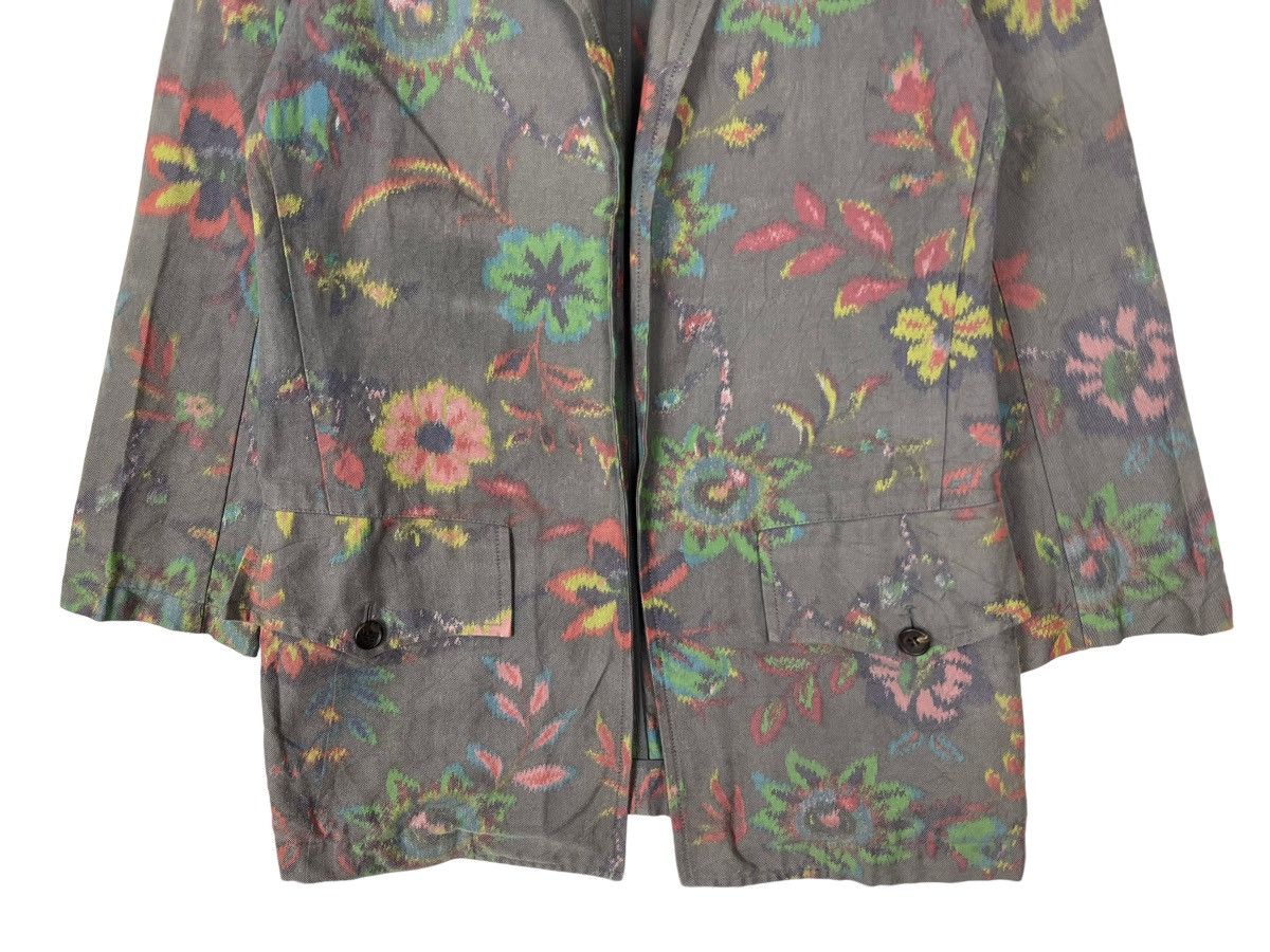 Yohji Yamamoto 🔥 Y'S YOHJI YAMAMOTO FLOWER TAILORED JACKET MADE IN JAPAN Size US S / EU 44-46 / 1 - 11 Thumbnail