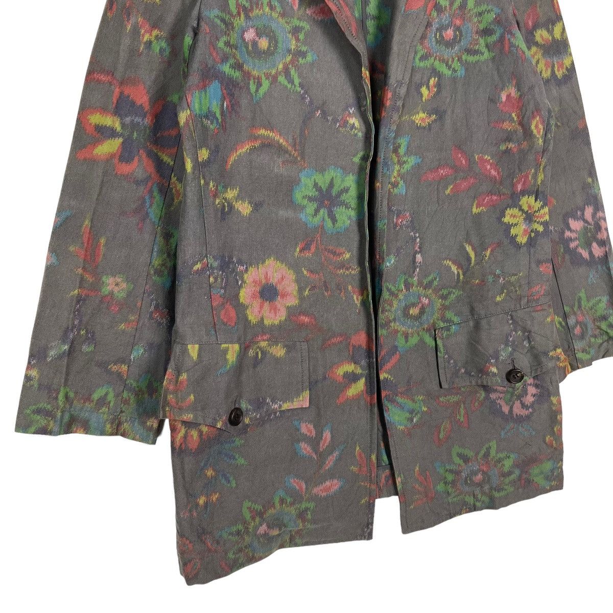 Yohji Yamamoto 🔥 Y'S YOHJI YAMAMOTO FLOWER TAILORED JACKET MADE IN JAPAN Size US S / EU 44-46 / 1 - 8 Thumbnail