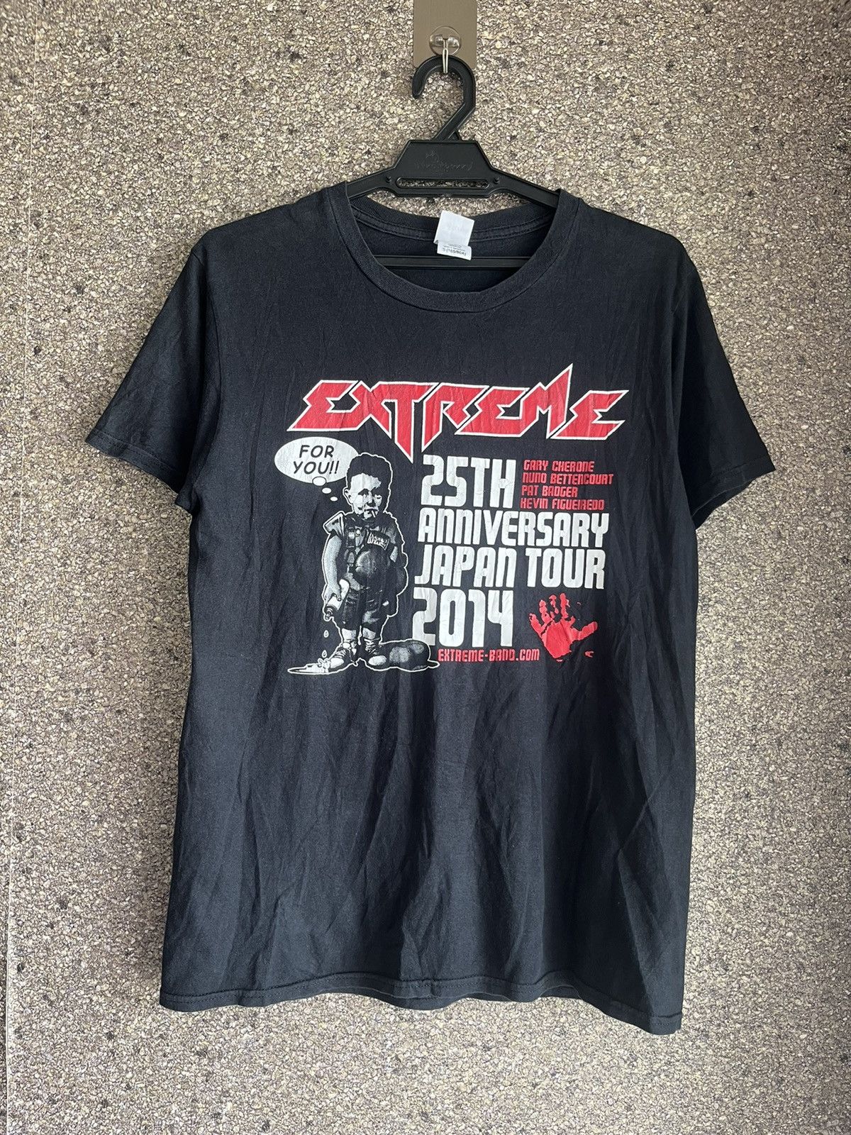 image of Vintage Extreme Band Ft4 in Black, Men's (Size Small)