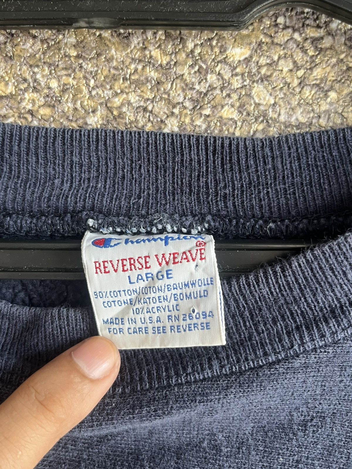 Champion × Vintage Vintage Champion Reverse weave FT4 Size US L / EU 52-54 / 3 - 3 Thumbnail