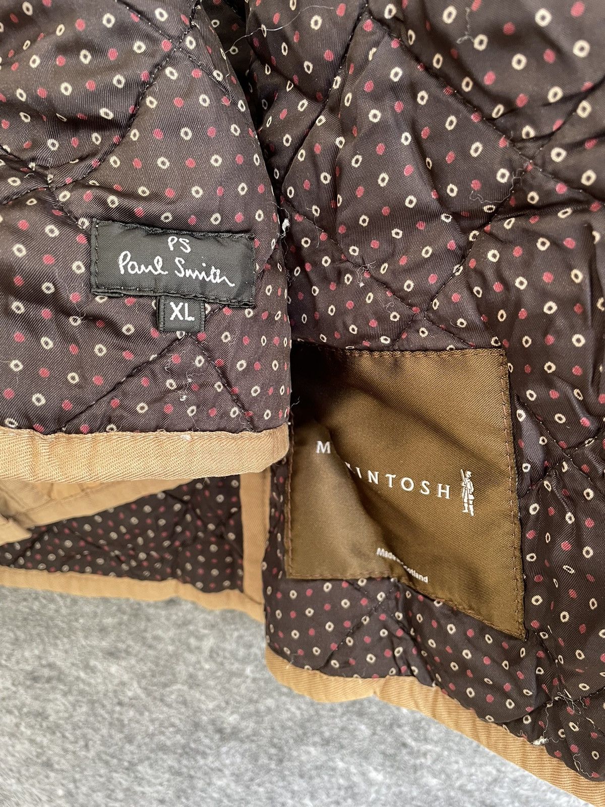 Mackintosh × Paul Smith MACKINTOSH SCOTLAND x PAUL SMITH QUILTED JACKET Size US XL / EU 56 / 4 - 7 Thumbnail