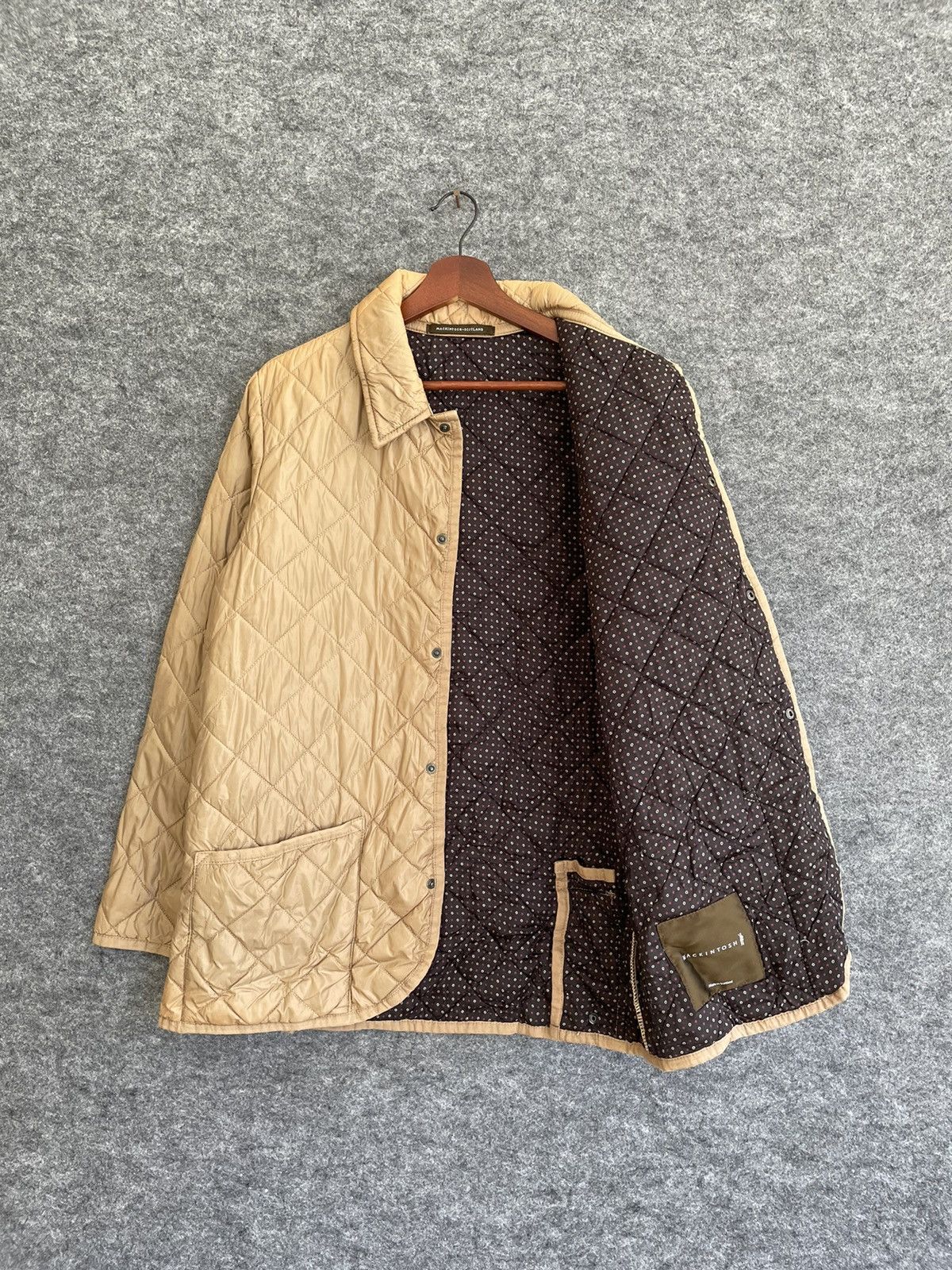 Mackintosh × Paul Smith MACKINTOSH SCOTLAND x PAUL SMITH QUILTED JACKET Size US XL / EU 56 / 4 - 5 Thumbnail
