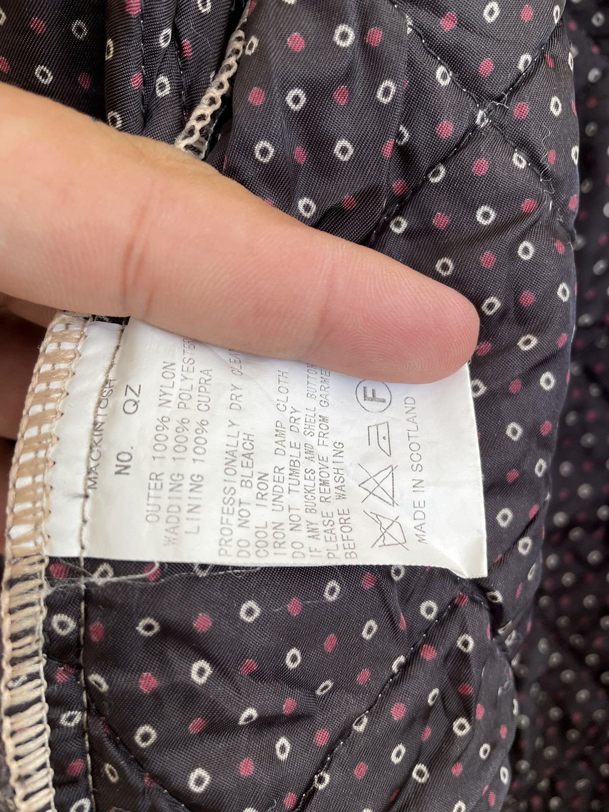 Mackintosh × Paul Smith MACKINTOSH SCOTLAND x PAUL SMITH QUILTED JACKET Size US XL / EU 56 / 4 - 8 Thumbnail