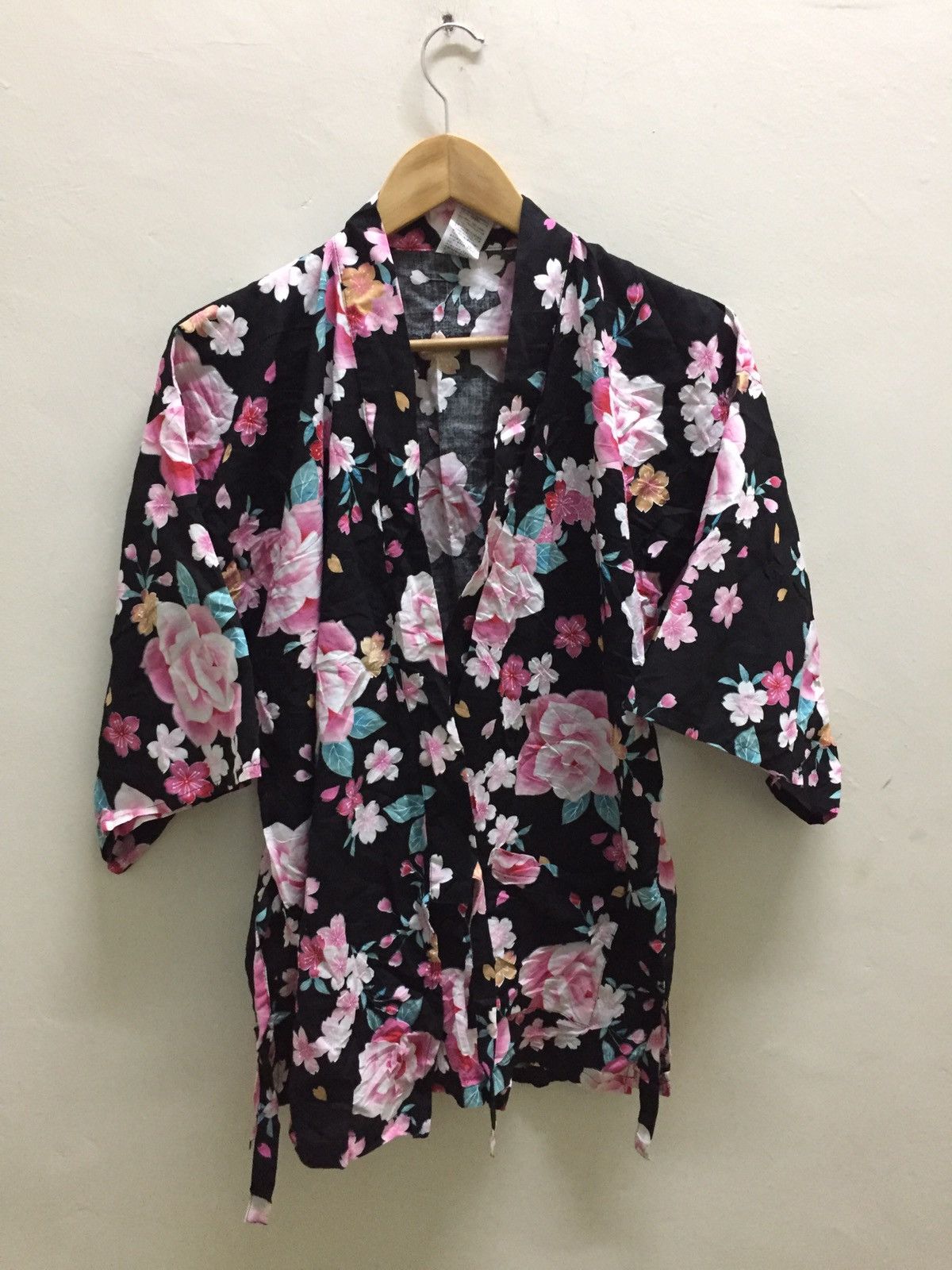 Other Vintage Full Print Flower Flora Kimono Cardigan Size US S / EU 44-46 / 1 - 1 Thumbnail