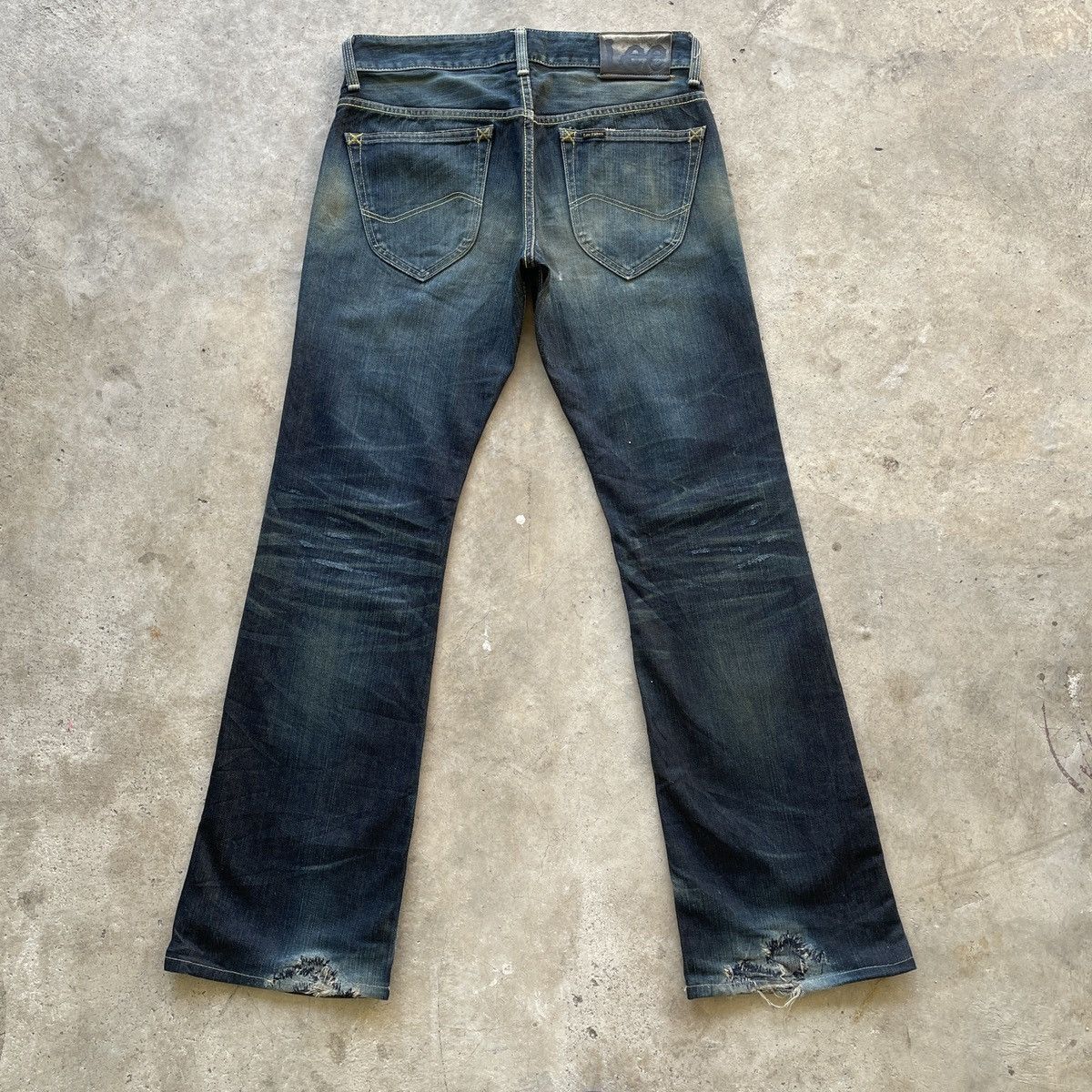 Japanese Brand Vintage Lee Riders Gold Label Flare Denim Jeans Pants W31 Size US 31 - 12 Thumbnail