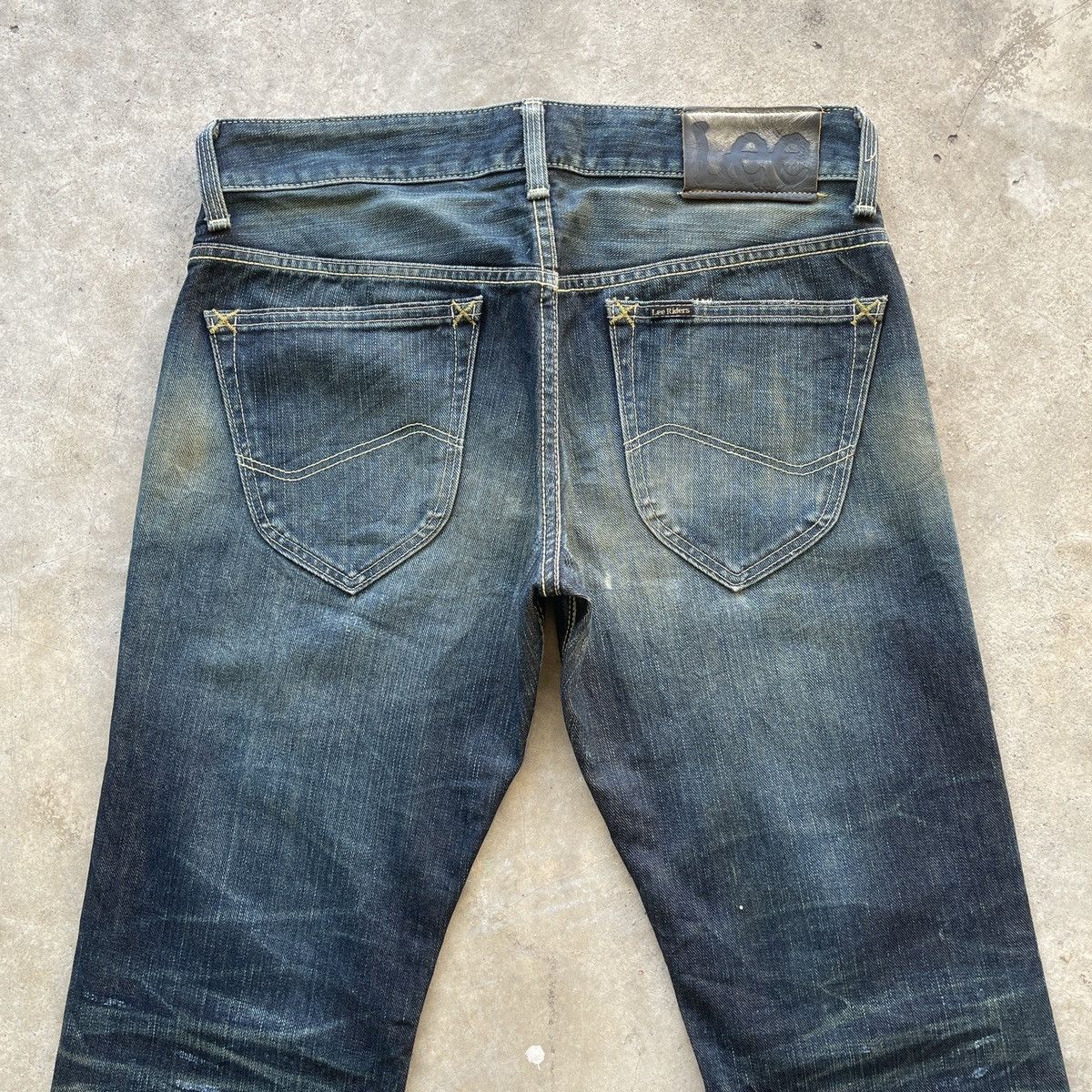 Japanese Brand Vintage Lee Riders Gold Label Flare Denim Jeans Pants W31 Size US 31 - 10 Thumbnail