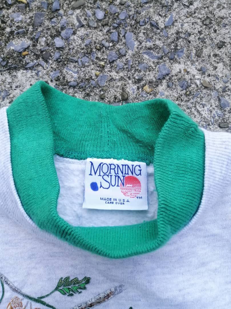 Habitat Vintage Morning Sun Jerzees Squirrels Sweatshirt Size US M / EU 48-50 / 2 - 7 Thumbnail