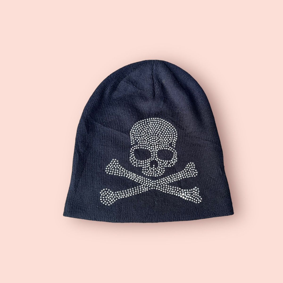VINTAGE SKULL BEADS BEANIE