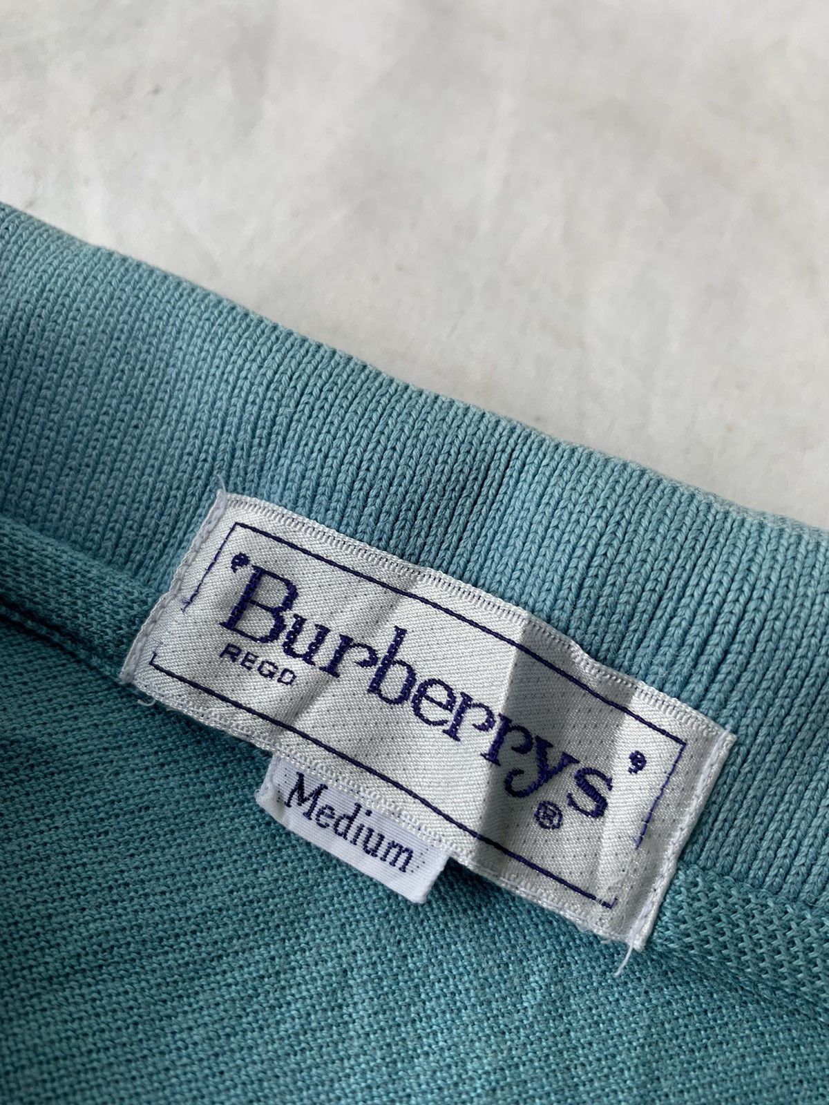 Burberry Vintage Burberry Polo Tshirt Size US M / EU 48-50 / 2 - 4 Thumbnail