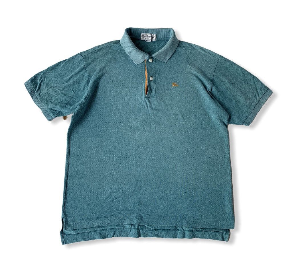 Burberry Vintage Burberry Polo Tshirt Size US M / EU 48-50 / 2 - 1 Thumbnail