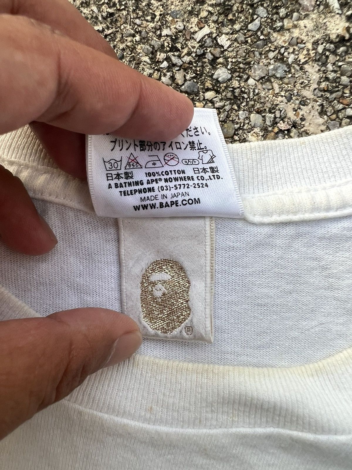 Bape 1st Camo Big Ape Head Tee Size US L / EU 52-54 / 3 - 6 Thumbnail