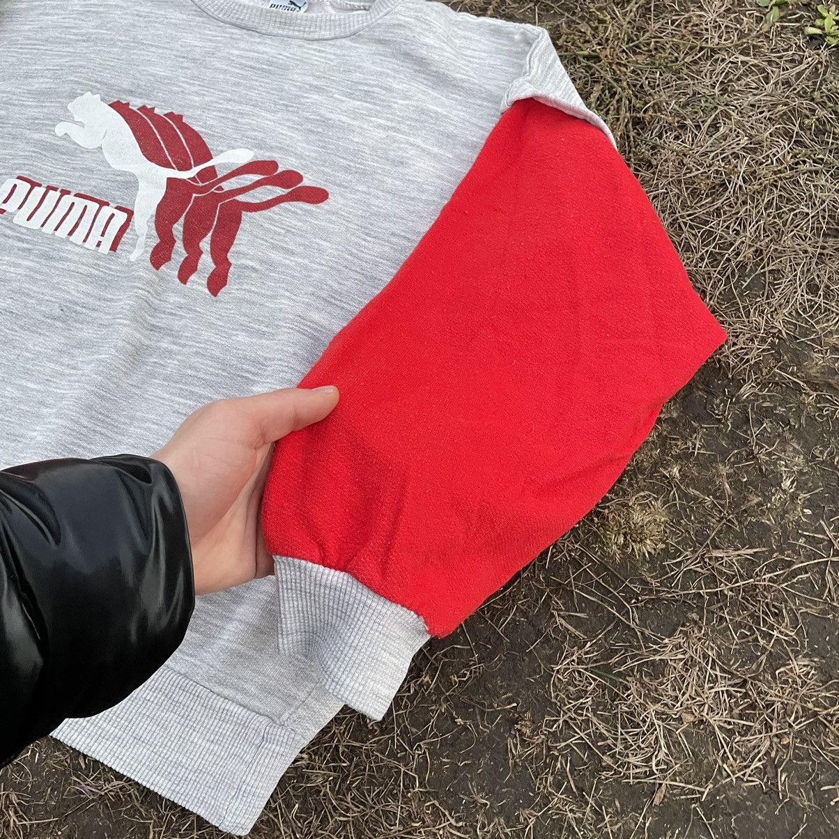 Japanese Brand Vintage 80s Sun Faded Puma Logo Crewneck Travis Kanyewest Size US S / EU 44-46 / 1 - 5 Thumbnail