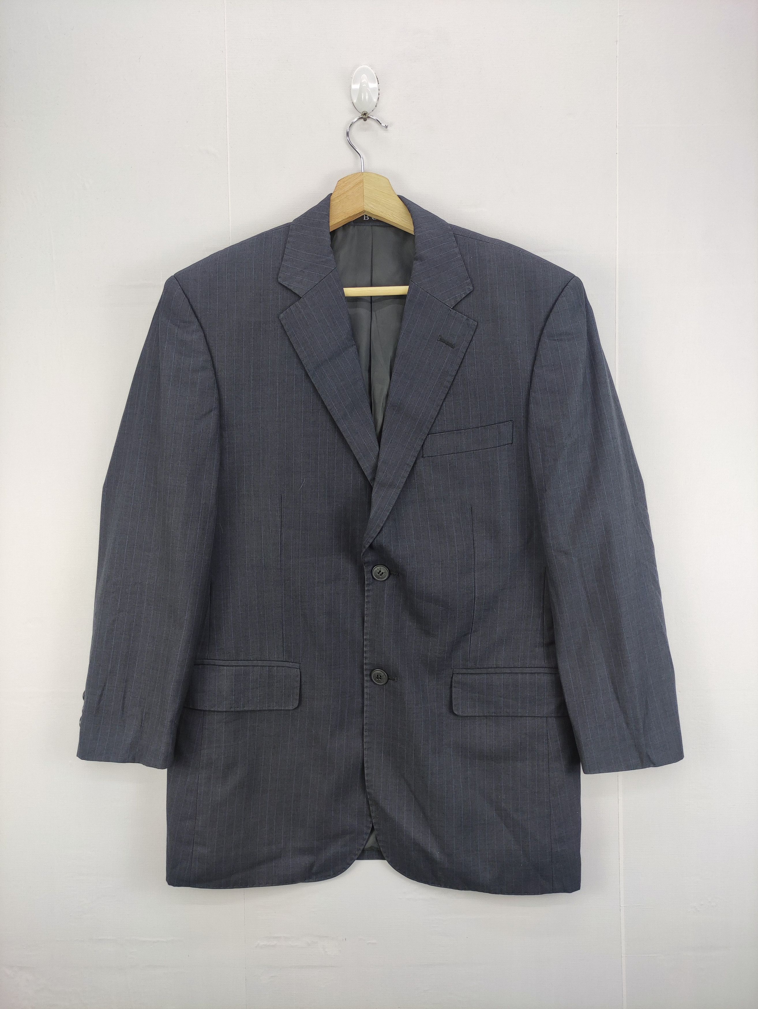 Hugo Boss Vintage Hugo Boss Coat Blazer Suit Jacket Size US M / EU 48-50 / 2 - 1 Thumbnail