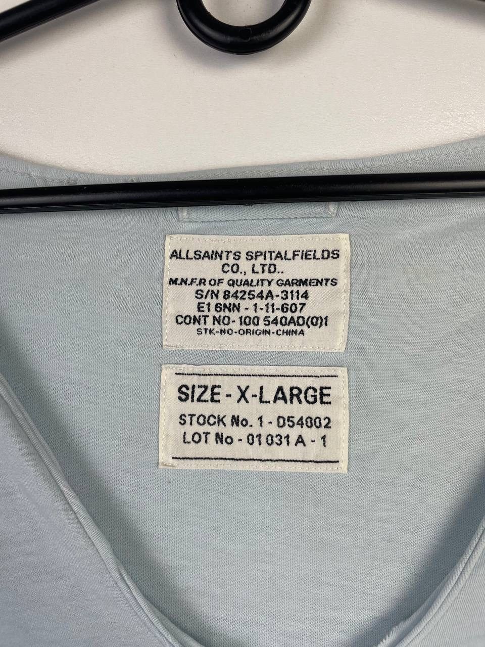 Allsaints Allsaints luxury t-shirt size XL Size US XL / EU 56 / 4 - 3 Thumbnail