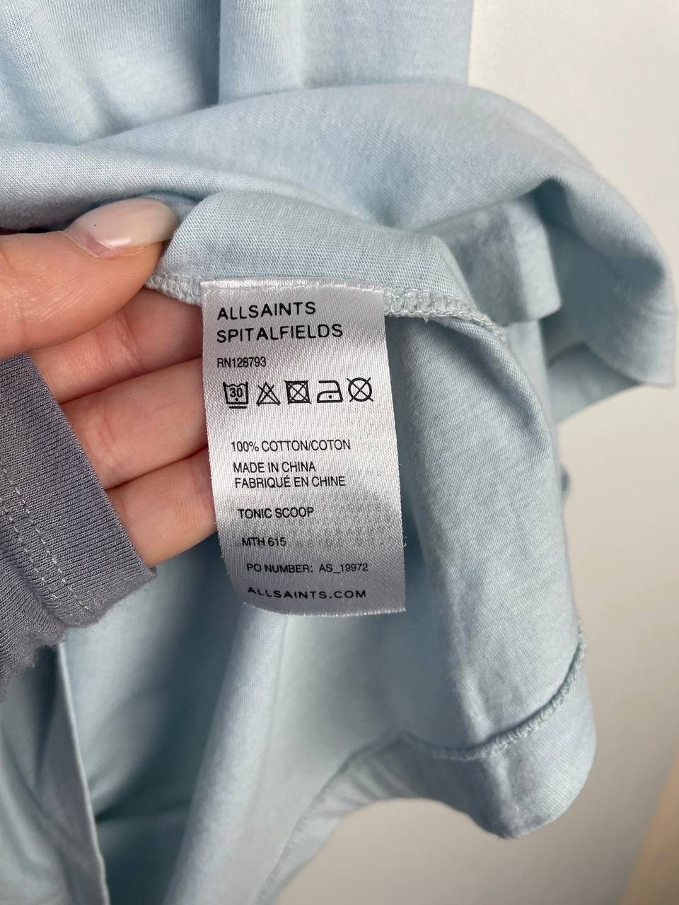 Allsaints Allsaints luxury t-shirt size XL Size US XL / EU 56 / 4 - 5 Thumbnail