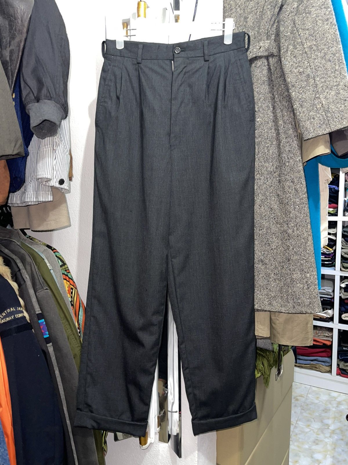 Comme des Garcons AD1993 COMME DES GARCONS HOMME DEUX PANTS Size US 28 / EU 44 - 2 Thumbnail