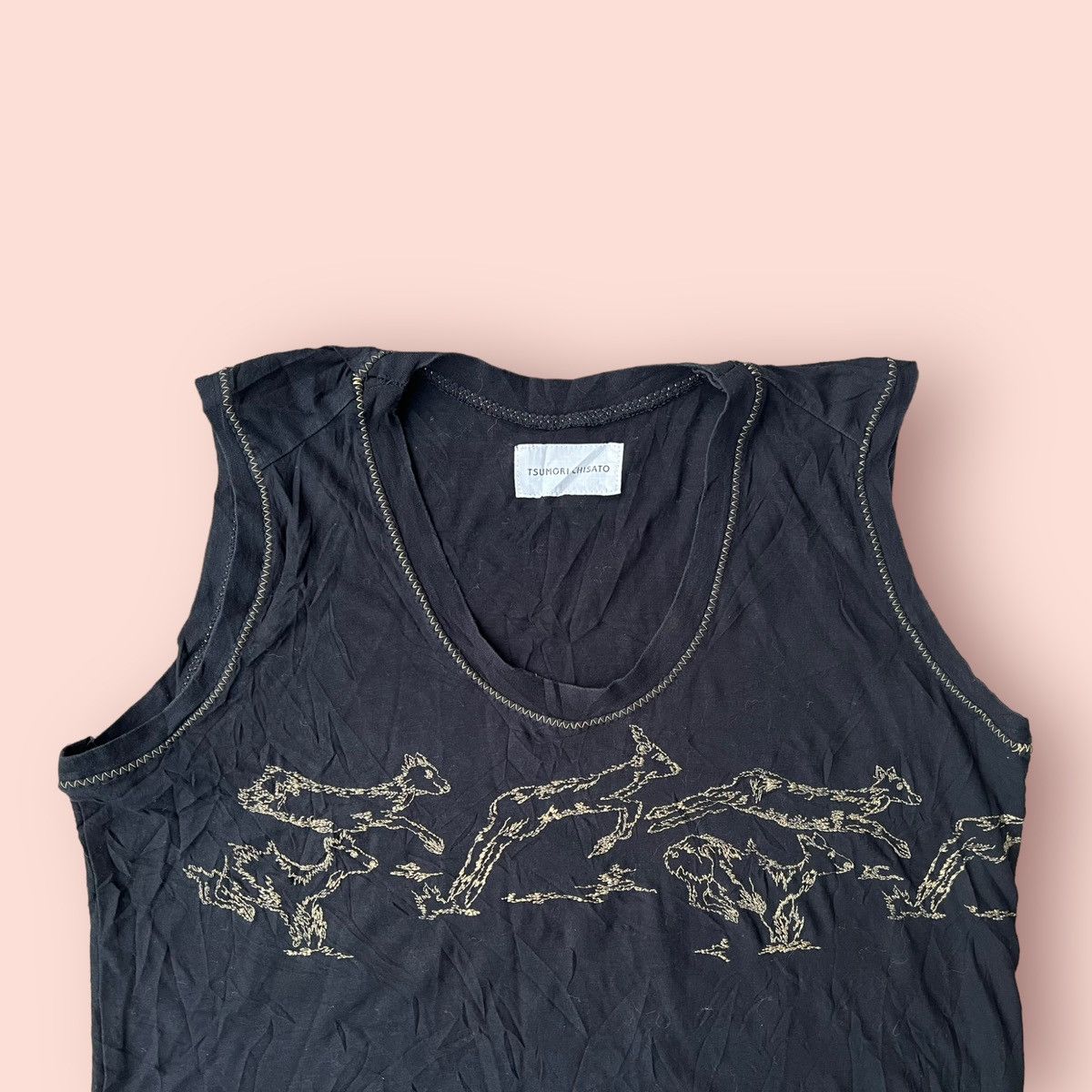 Issey Miyake × Tsumori Chisato × Vintage VINTAGE TSUMORI CHISATO TANK TOP Size M / US 6-8 / IT 42-44 - 5 Thumbnail