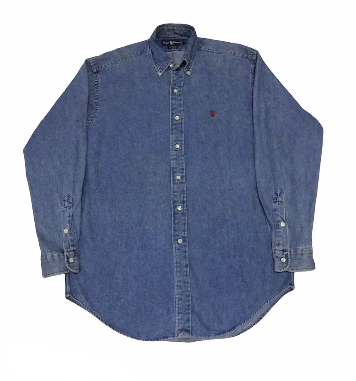 Ralph Lauren Vtg Ralph Lauren Blaire Button Up Denim Like Size US S / EU 44-46 / 1 - 1 Thumbnail