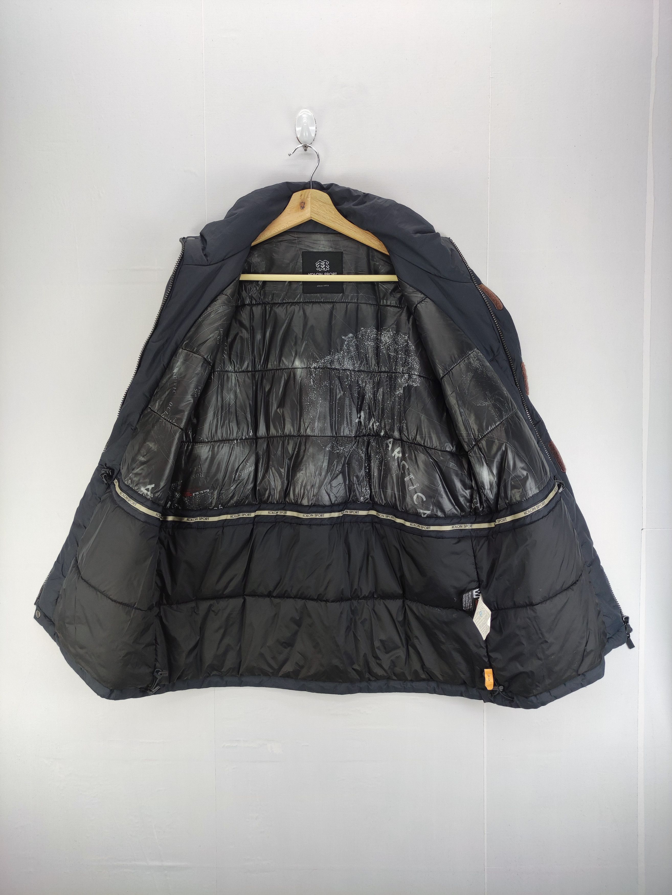 Japanese Brand Vintage Kolon Sport Puffer Jacket Zipper Size US L / EU 52-54 / 3 - 7 Thumbnail