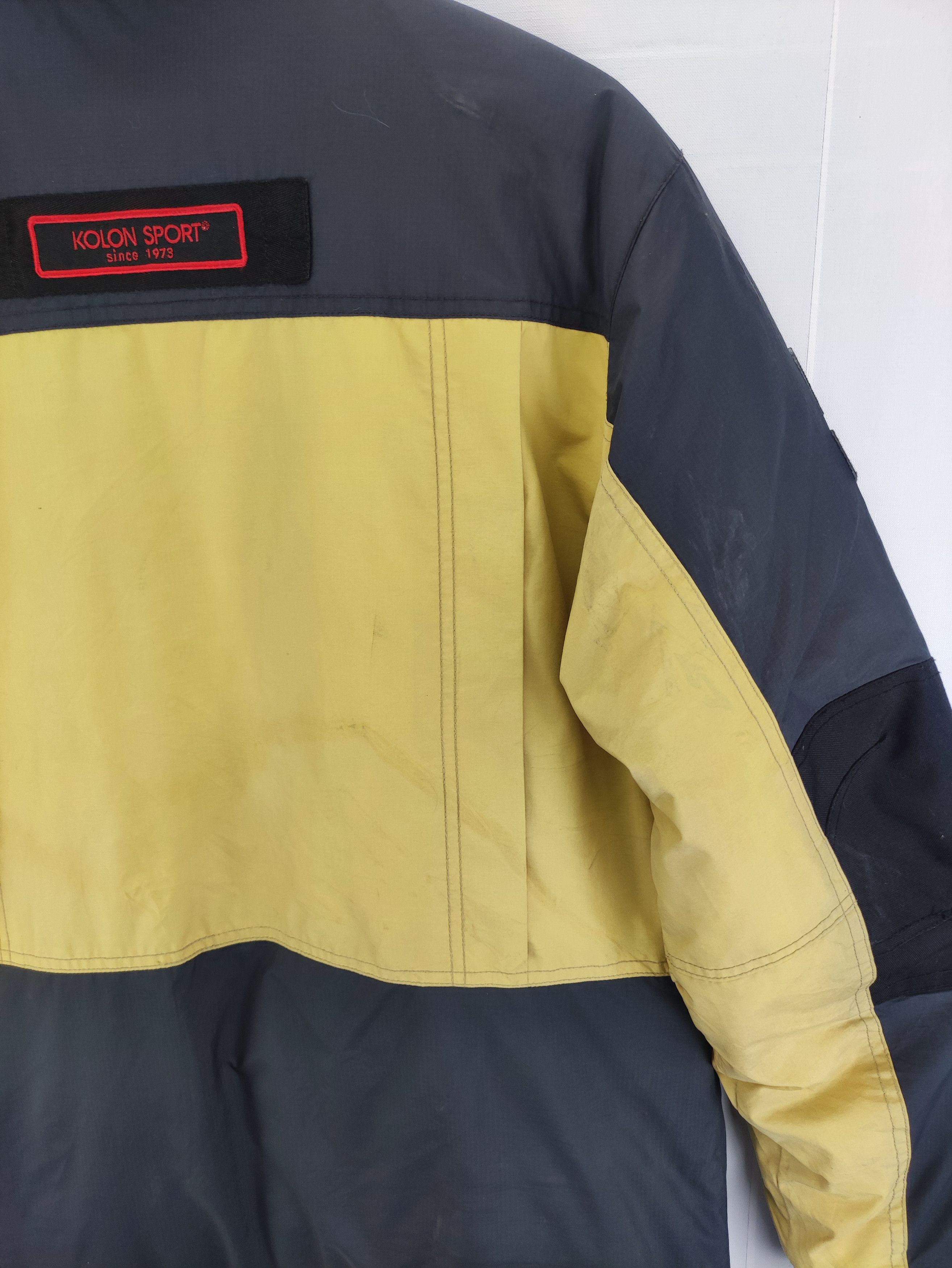 Japanese Brand Vintage Kolon Sport Puffer Jacket Zipper Size US L / EU 52-54 / 3 - 13 Thumbnail