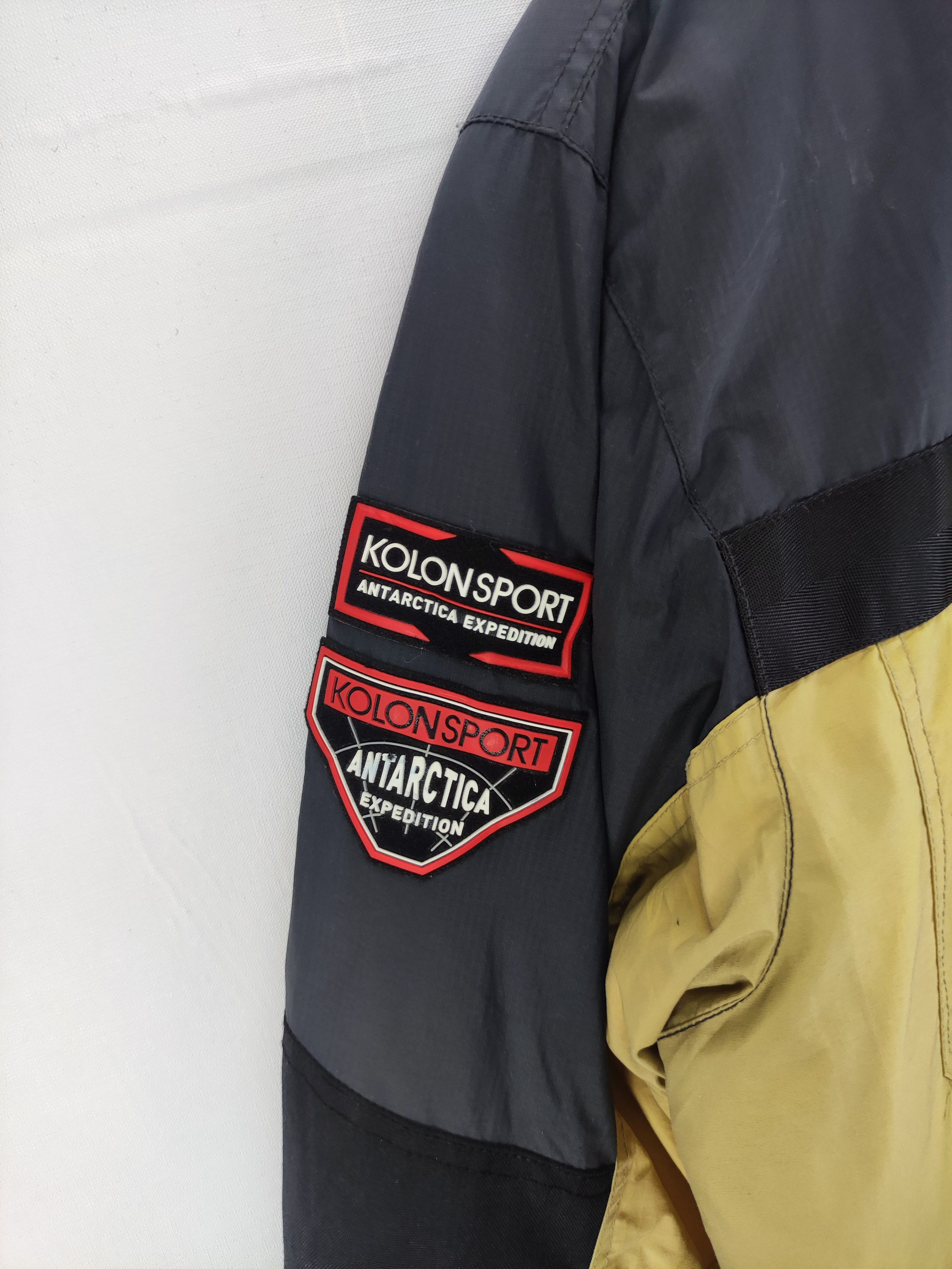 Japanese Brand Vintage Kolon Sport Puffer Jacket Zipper Size US L / EU 52-54 / 3 - 2 Thumbnail