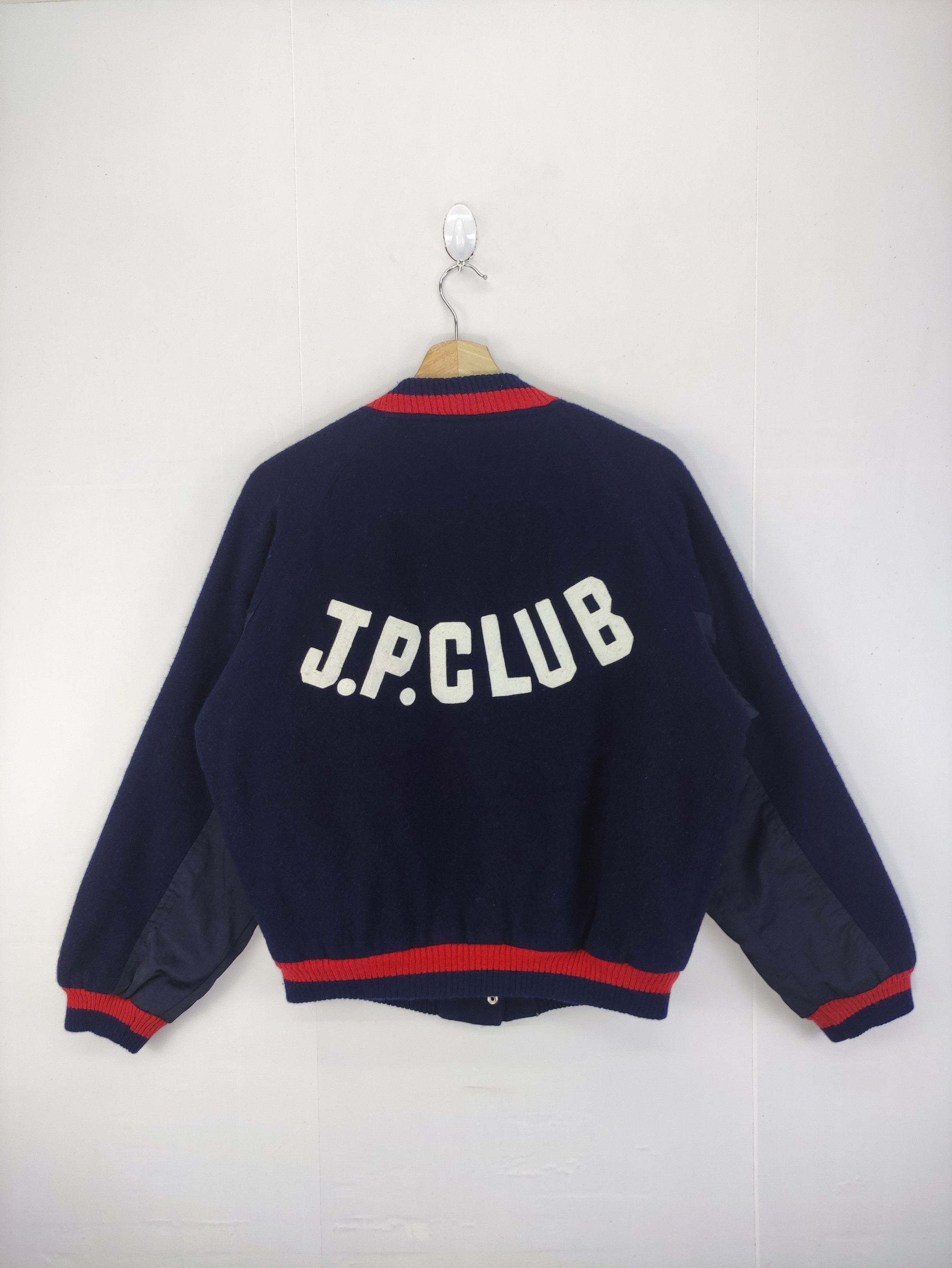 Japanese Brand Vintage JP Club Wool Jacket Snap Button Size US M / EU 48-50 / 2 - 7 Thumbnail