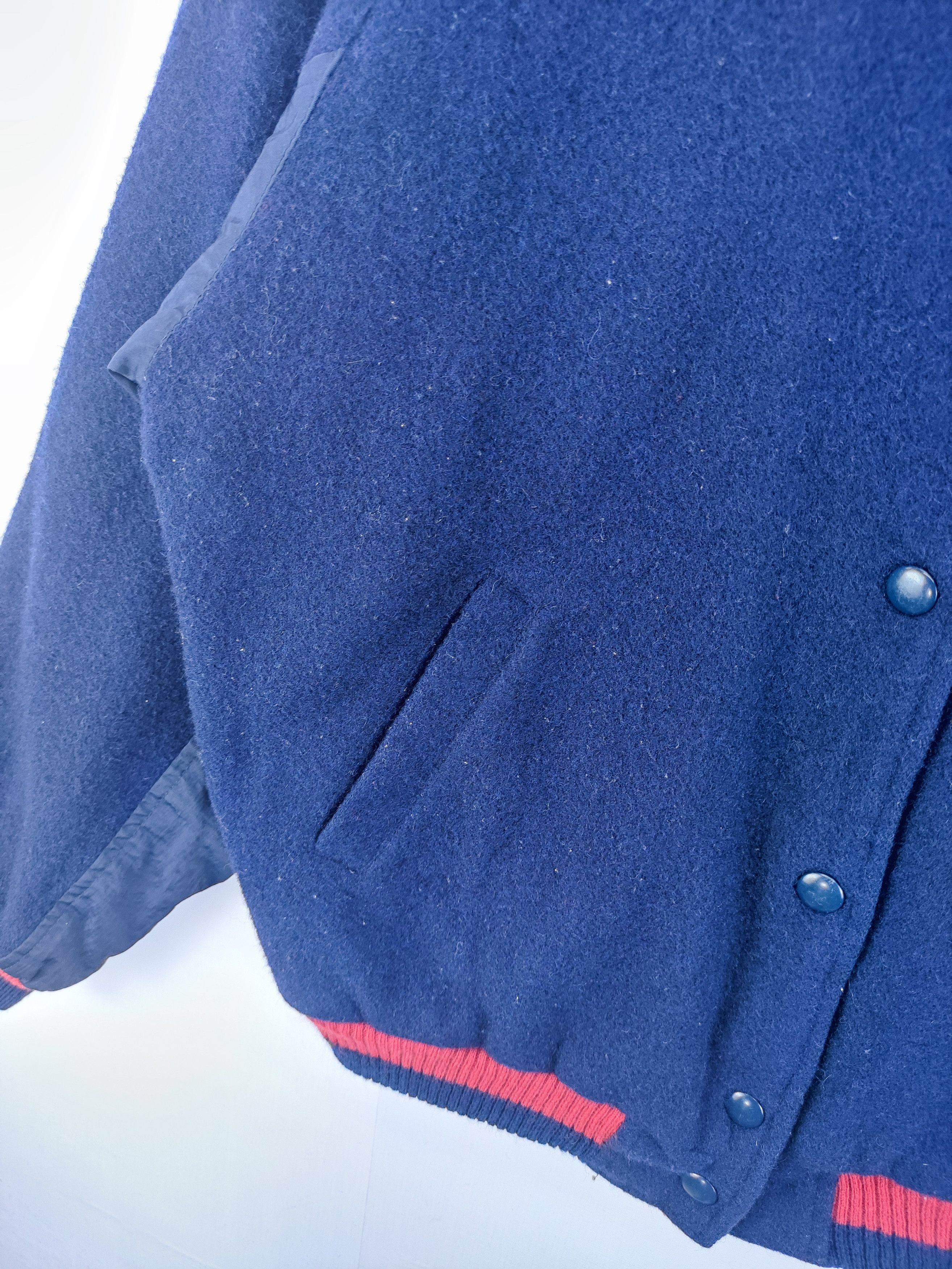 Japanese Brand Vintage JP Club Wool Jacket Snap Button Size US M / EU 48-50 / 2 - 3 Thumbnail