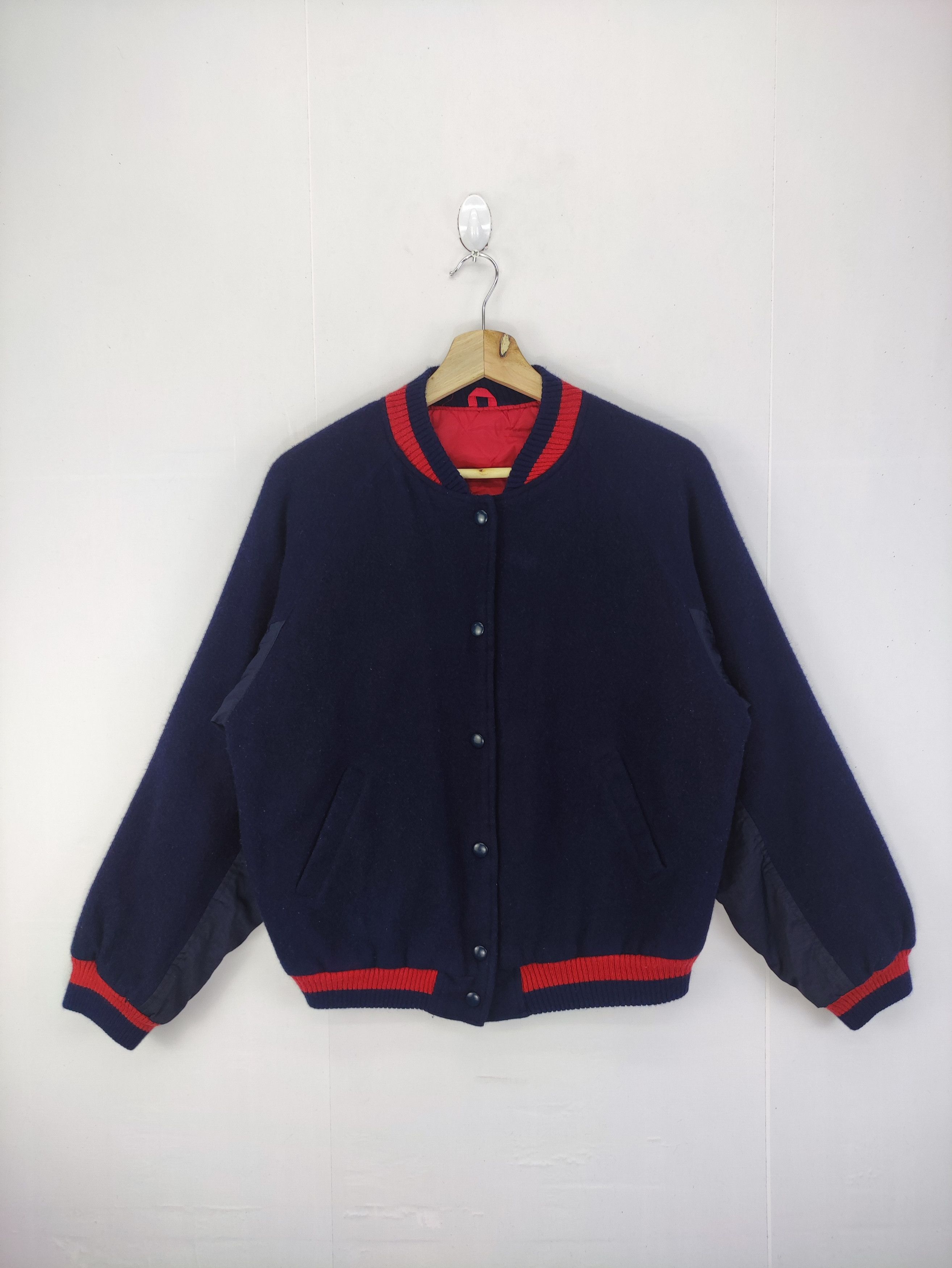 Japanese Brand Vintage JP Club Wool Jacket Snap Button Size US M / EU 48-50 / 2 - 1 Thumbnail
