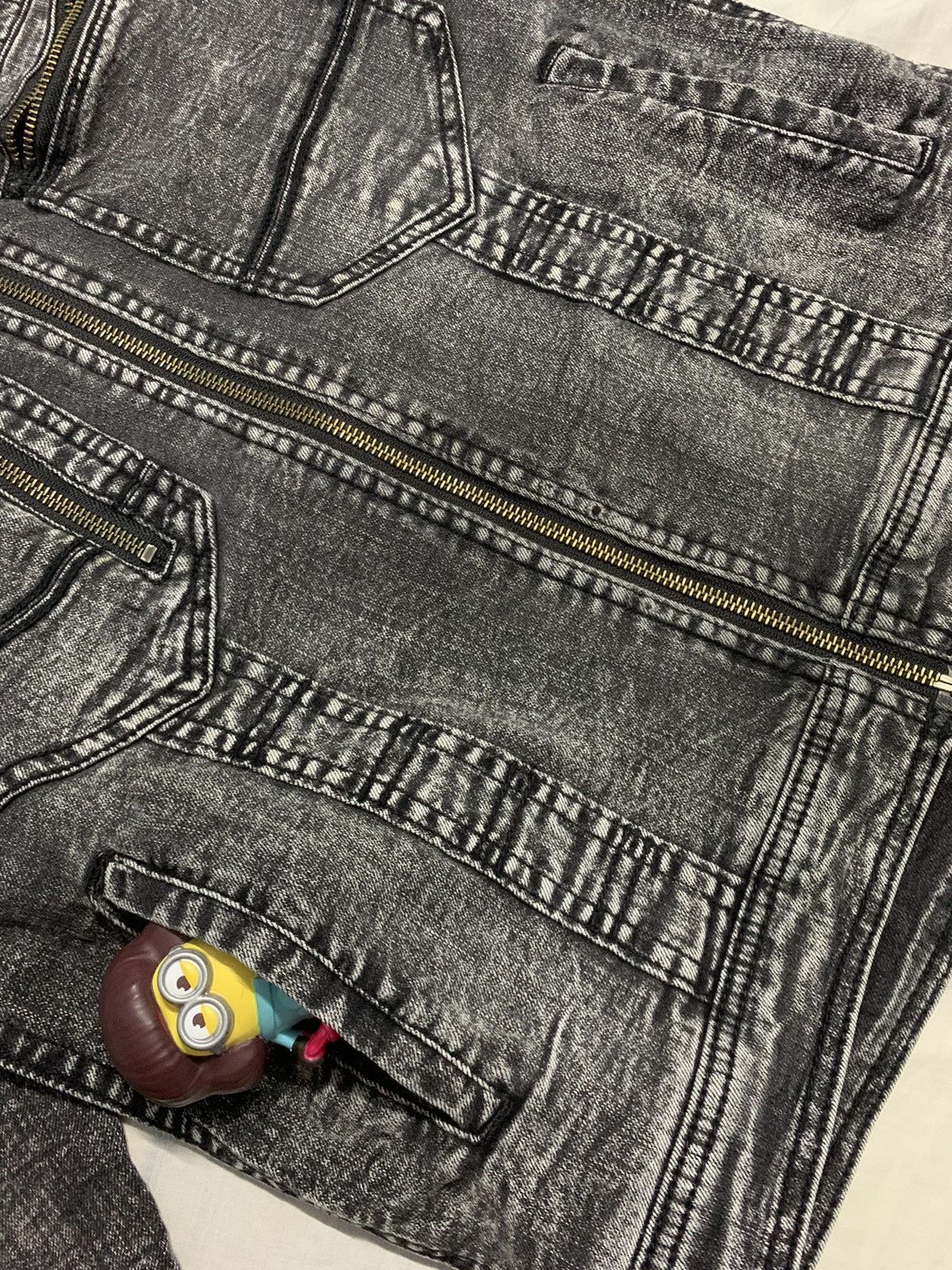 14th Addiction Grancisco Akira Multi-pockets Tactical Techwear Denim Jacket Size US M / EU 48-50 / 2 - 10 Thumbnail