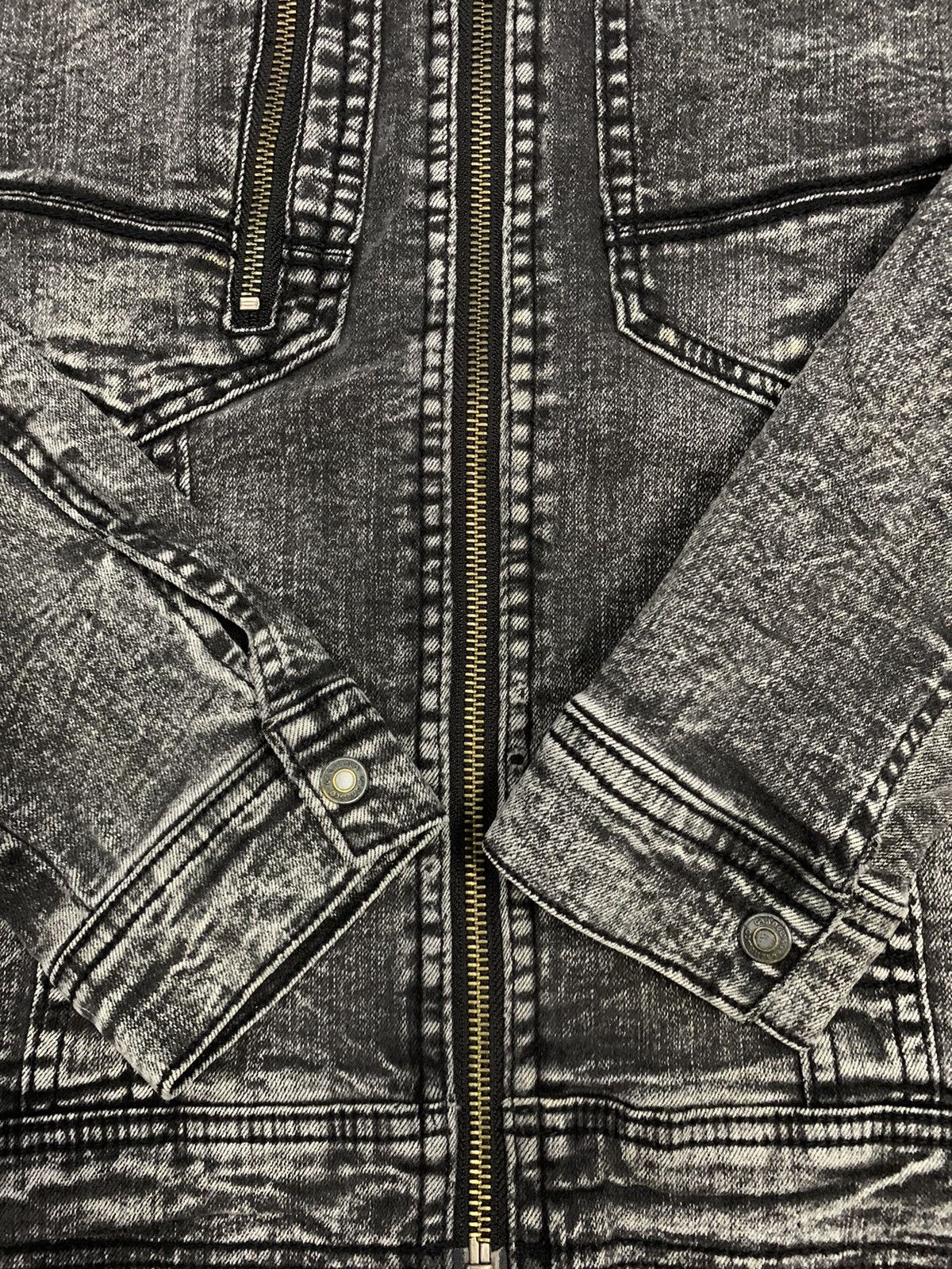 14th Addiction Grancisco Akira Multi-pockets Tactical Techwear Denim Jacket Size US M / EU 48-50 / 2 - 12 Thumbnail