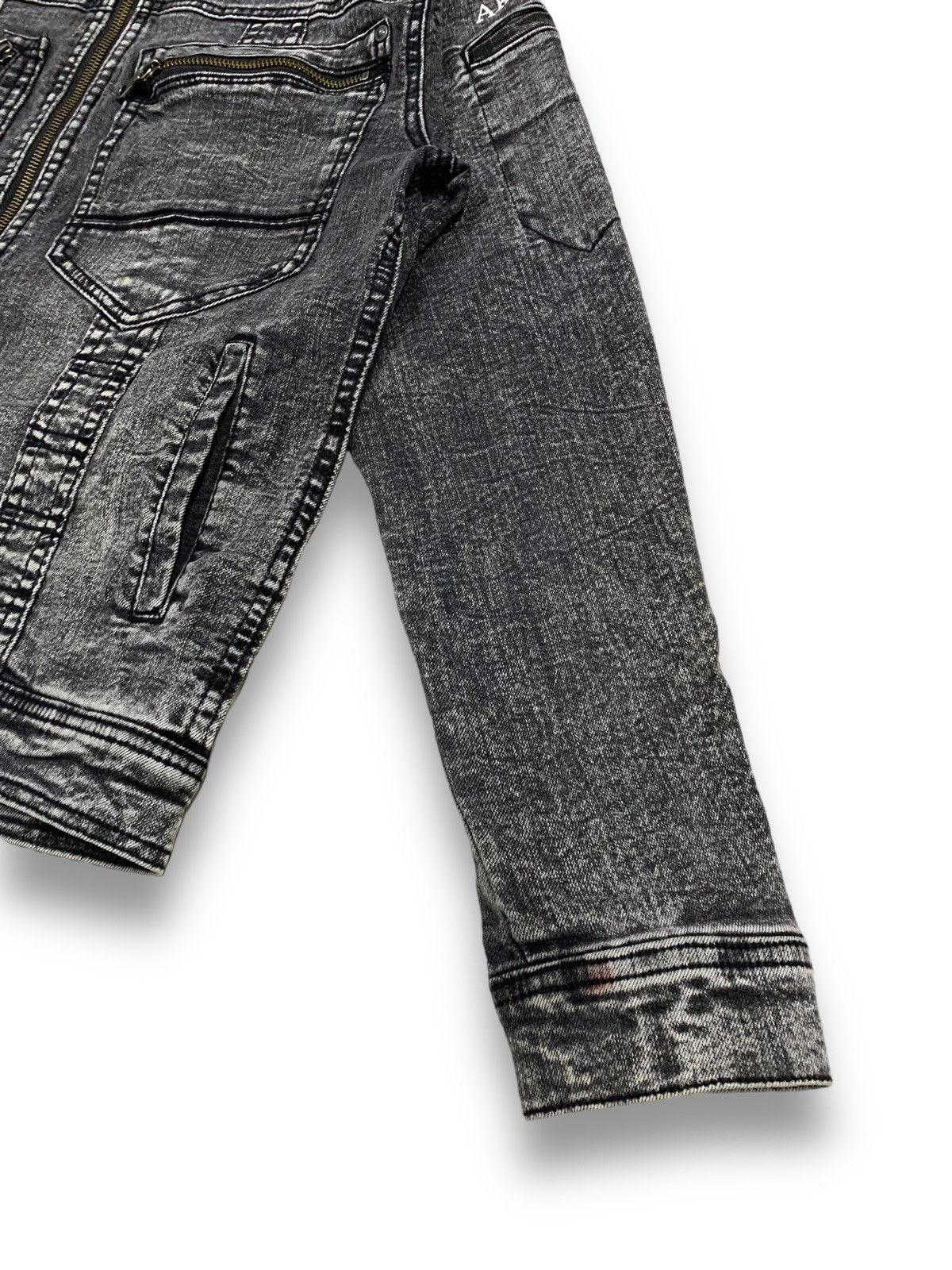 14th Addiction Grancisco Akira Multi-pockets Tactical Techwear Denim Jacket Size US M / EU 48-50 / 2 - 14 Thumbnail