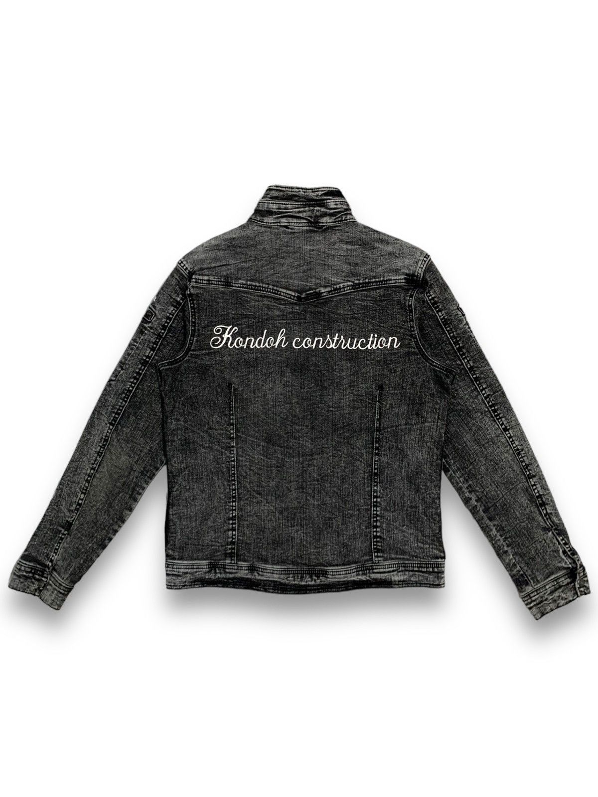14th Addiction Grancisco Akira Multi-pockets Tactical Techwear Denim Jacket Size US M / EU 48-50 / 2 - 2 Thumbnail