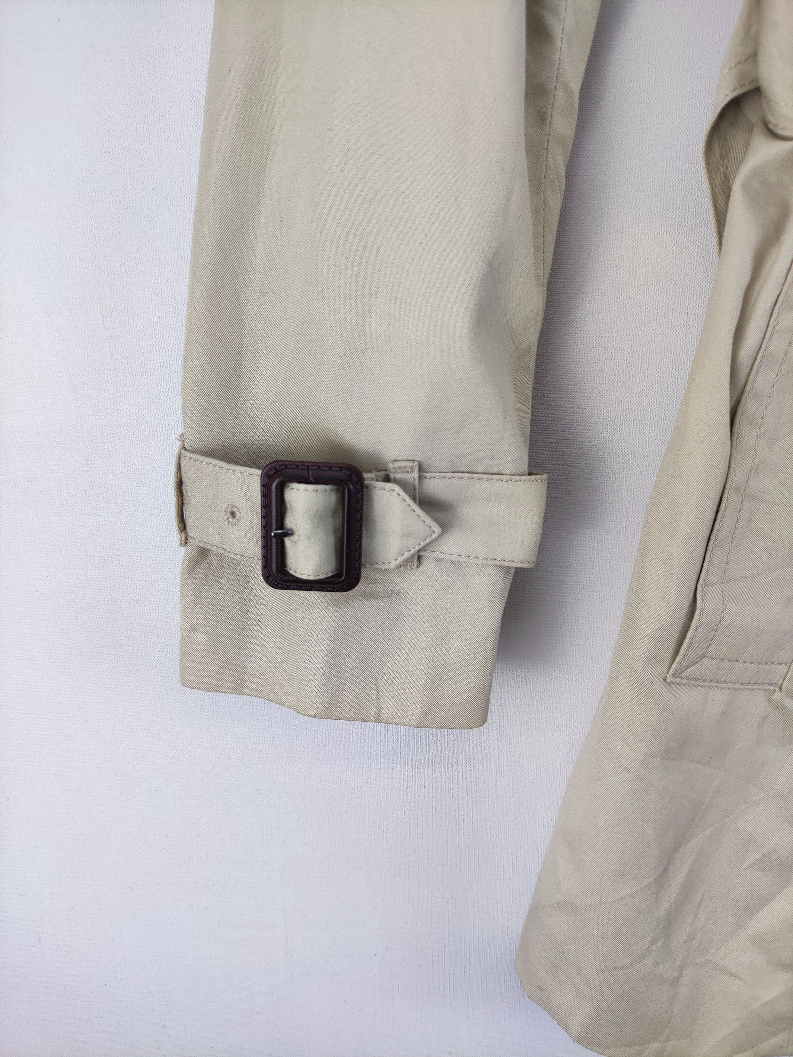 Banana Republic Vintage Banana Republic Belted Trench Coat Jacket Size XS / US 0-2 / IT 36-38 - 5 Thumbnail