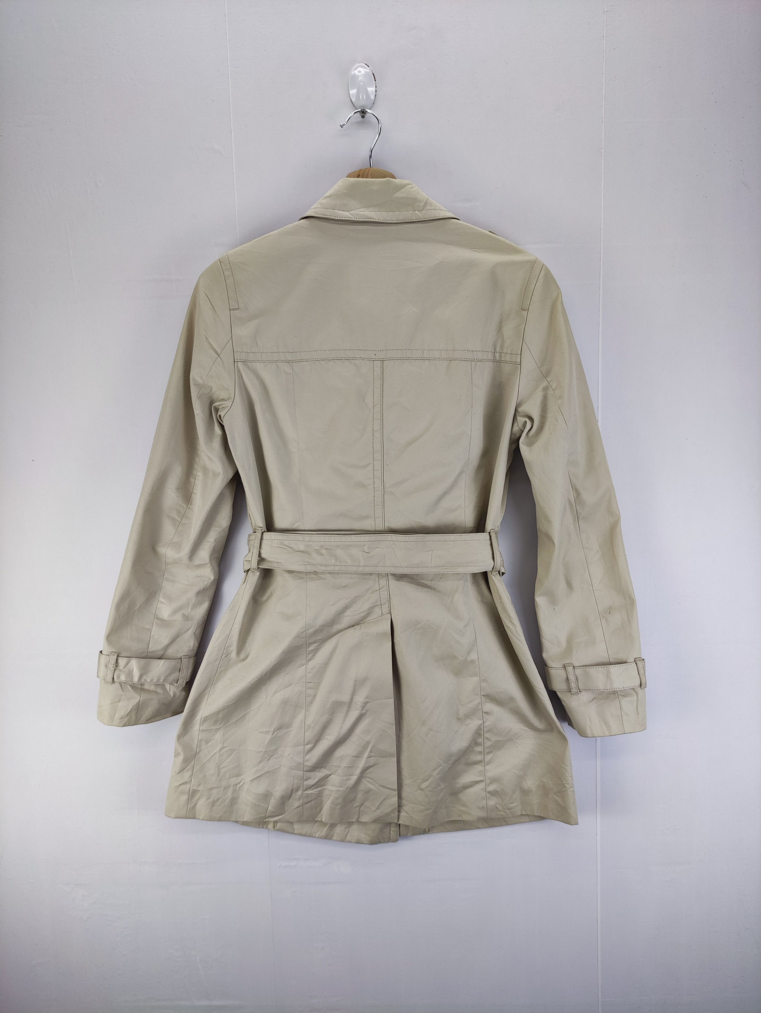 Banana Republic Vintage Banana Republic Belted Trench Coat Jacket Size XS / US 0-2 / IT 36-38 - 9 Thumbnail