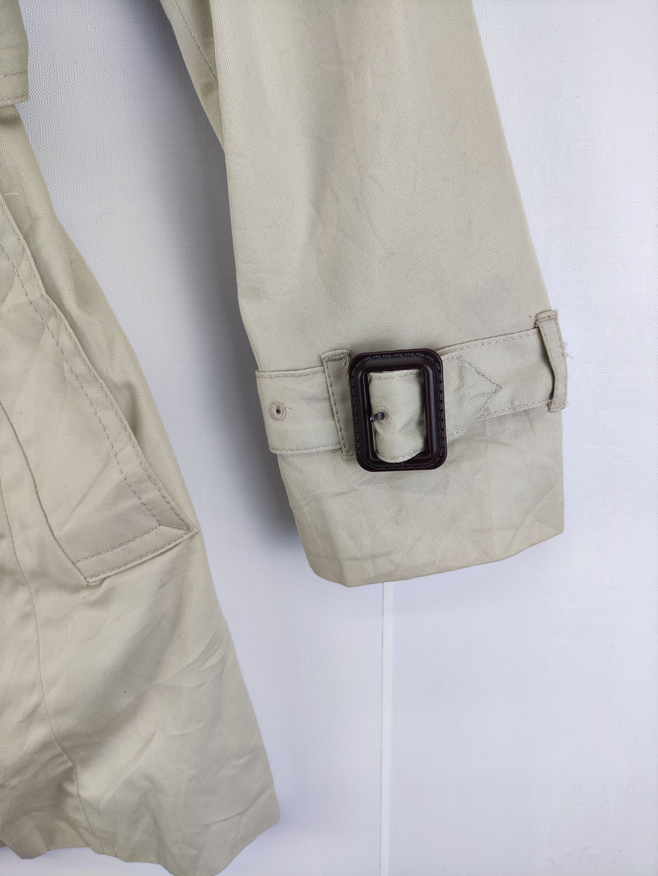 Banana Republic Vintage Banana Republic Belted Trench Coat Jacket Size XS / US 0-2 / IT 36-38 - 4 Thumbnail