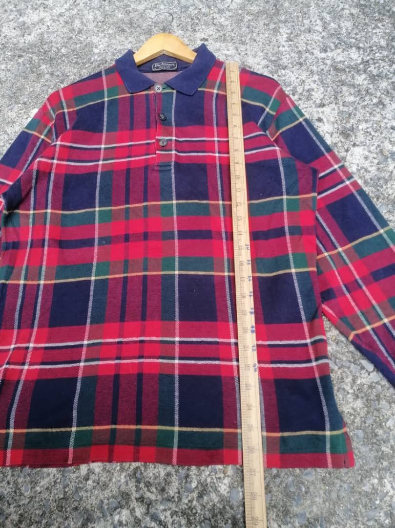 Burberry Burberry Plaid Polo Shirt Size US M / EU 48-50 / 2 - 4 Thumbnail