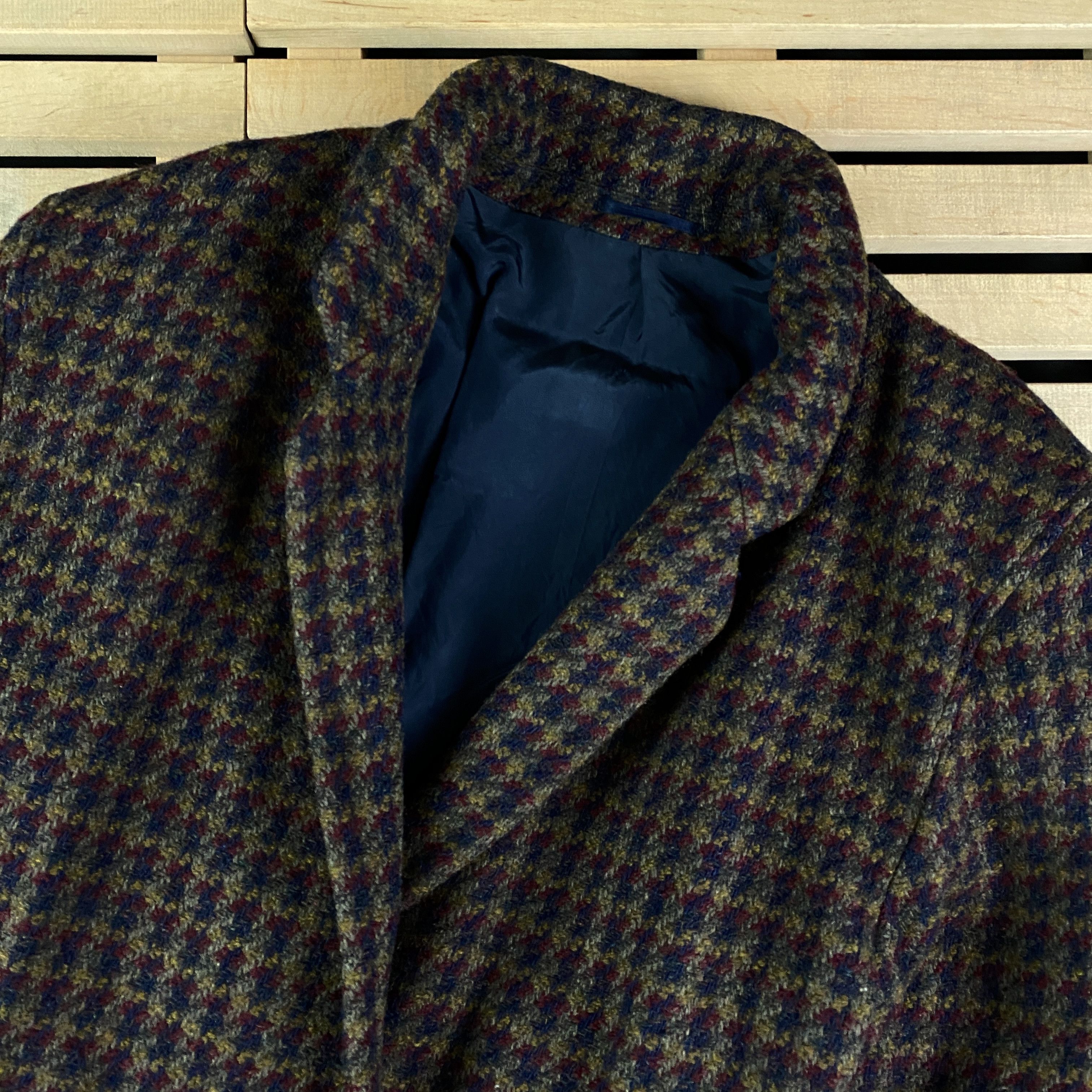 Burberry × Vintage Women’s Wool Blazer Jacket Burberrys Vintage Size M-L Size M / US 6-8 / IT 42-44 - 2 Thumbnail