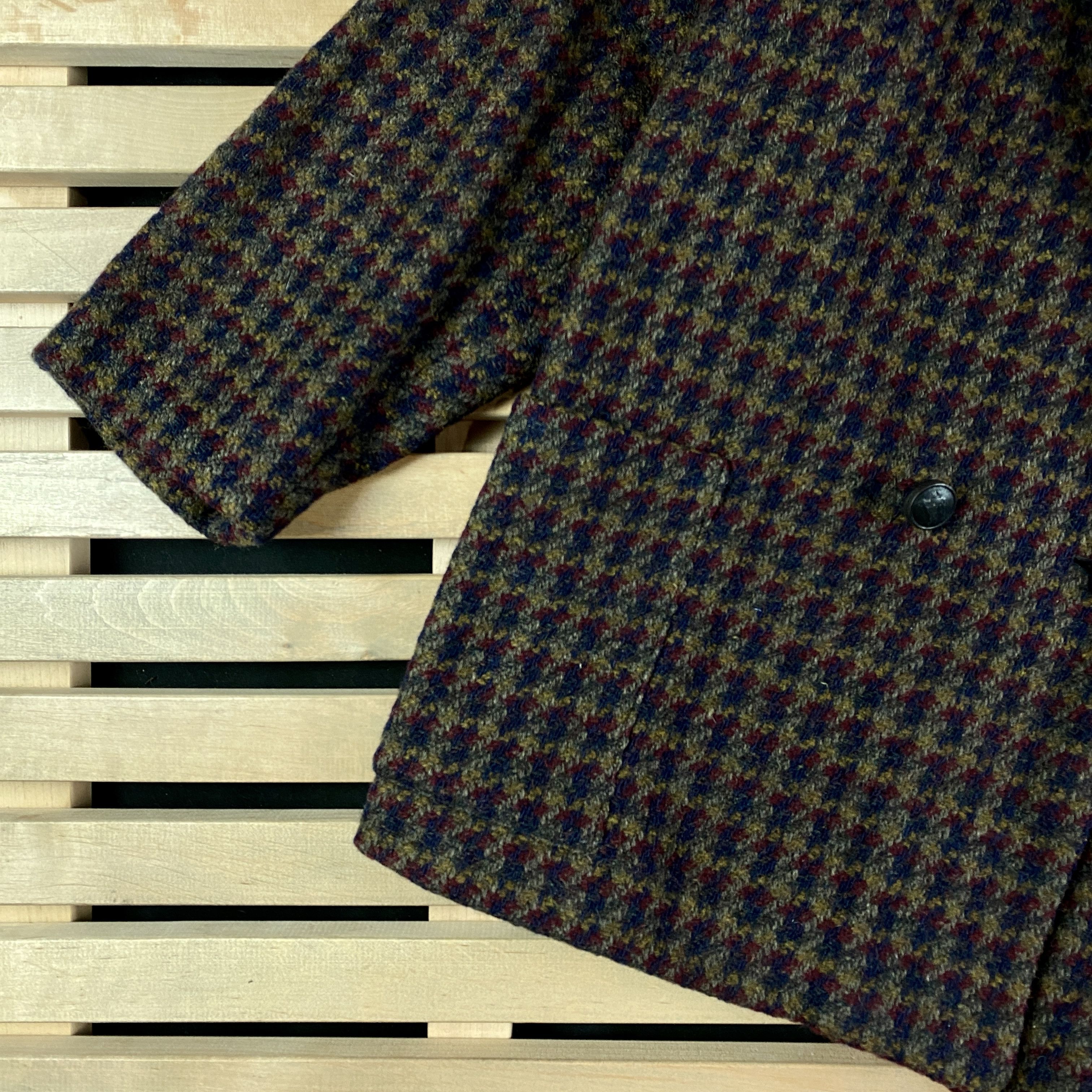 Burberry × Vintage Women’s Wool Blazer Jacket Burberrys Vintage Size M-L Size M / US 6-8 / IT 42-44 - 3 Thumbnail